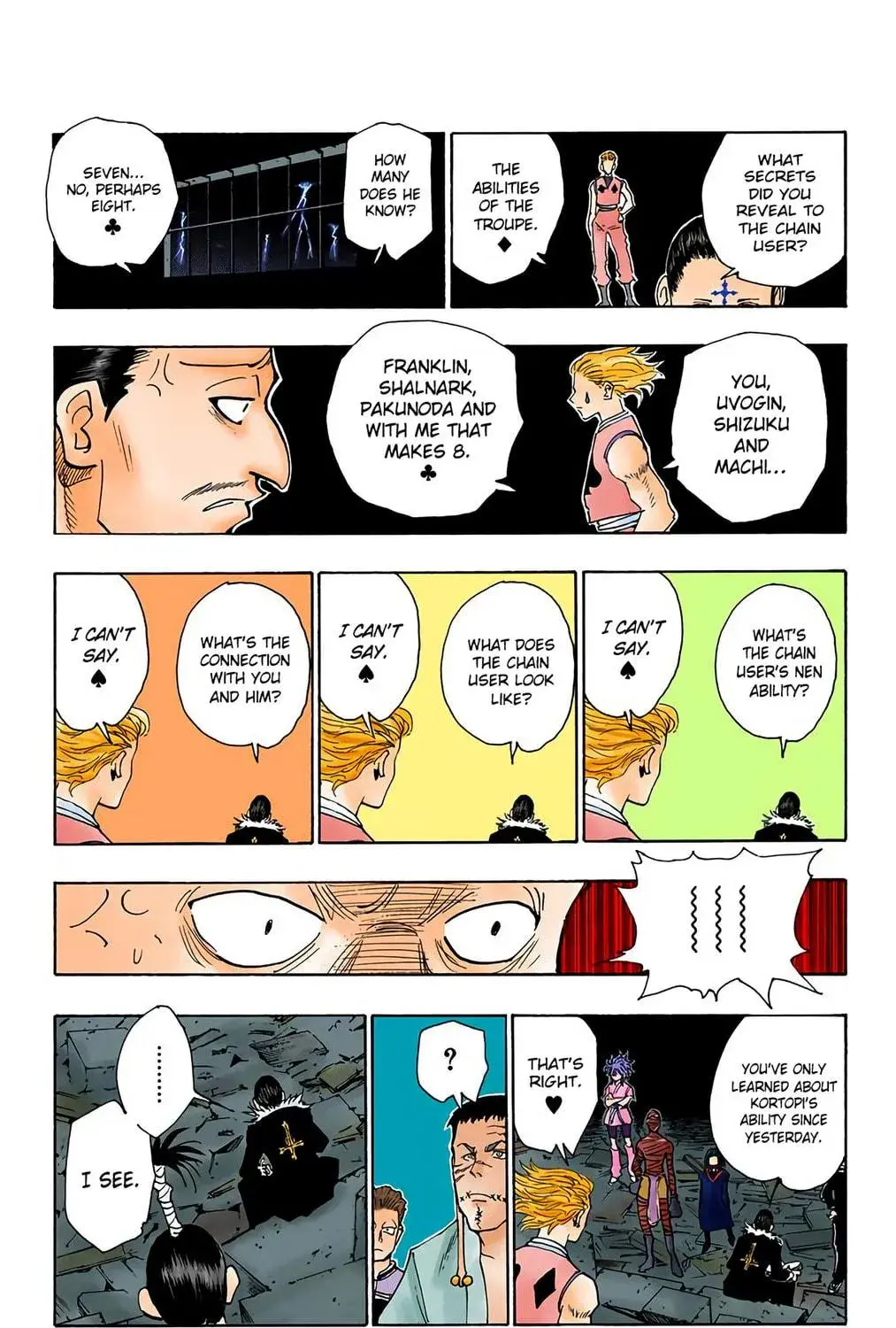 Hunter x Hunter Colored Manga, chapter 106, page 16