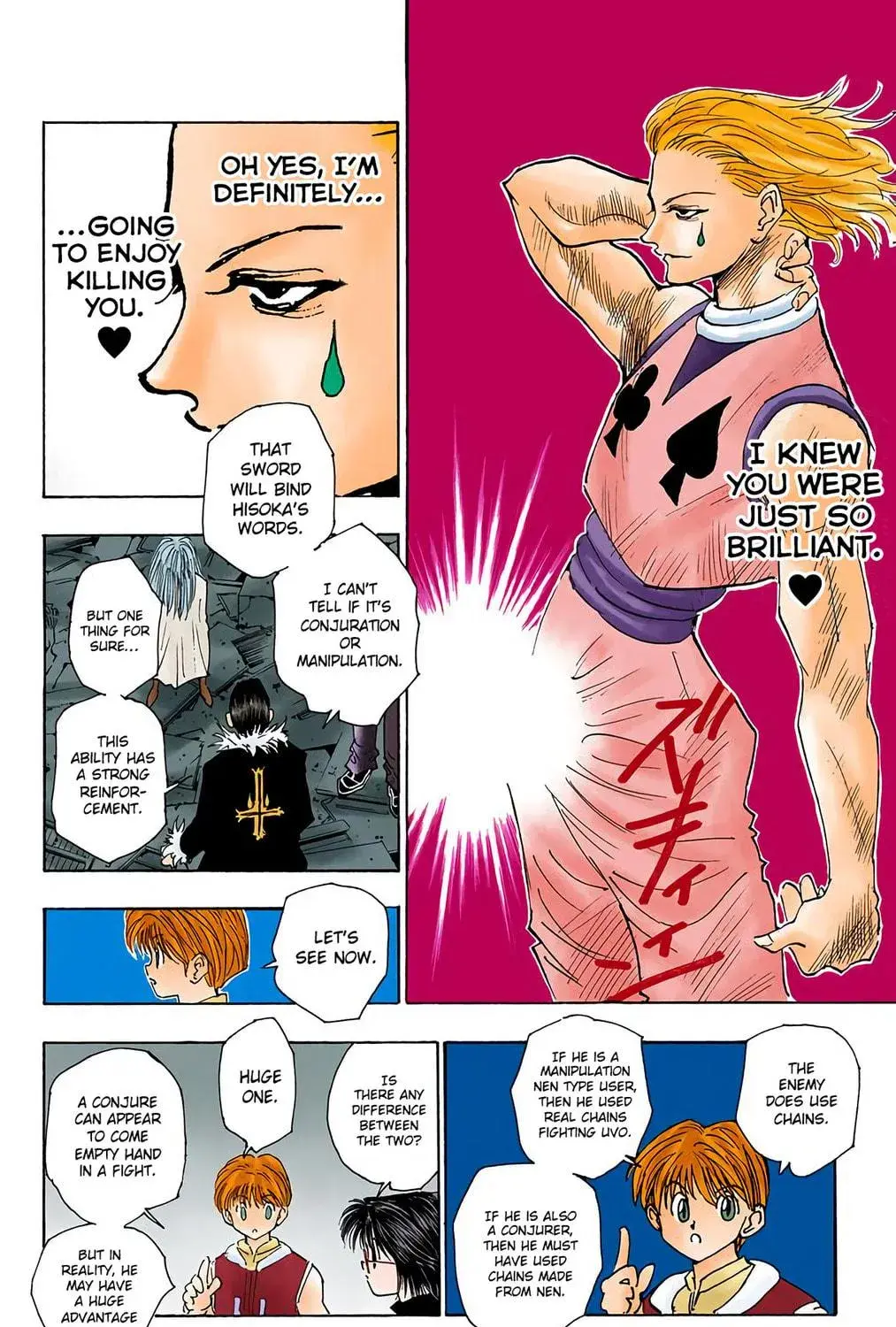 Hunter x Hunter Colored Manga, chapter 106, page 22