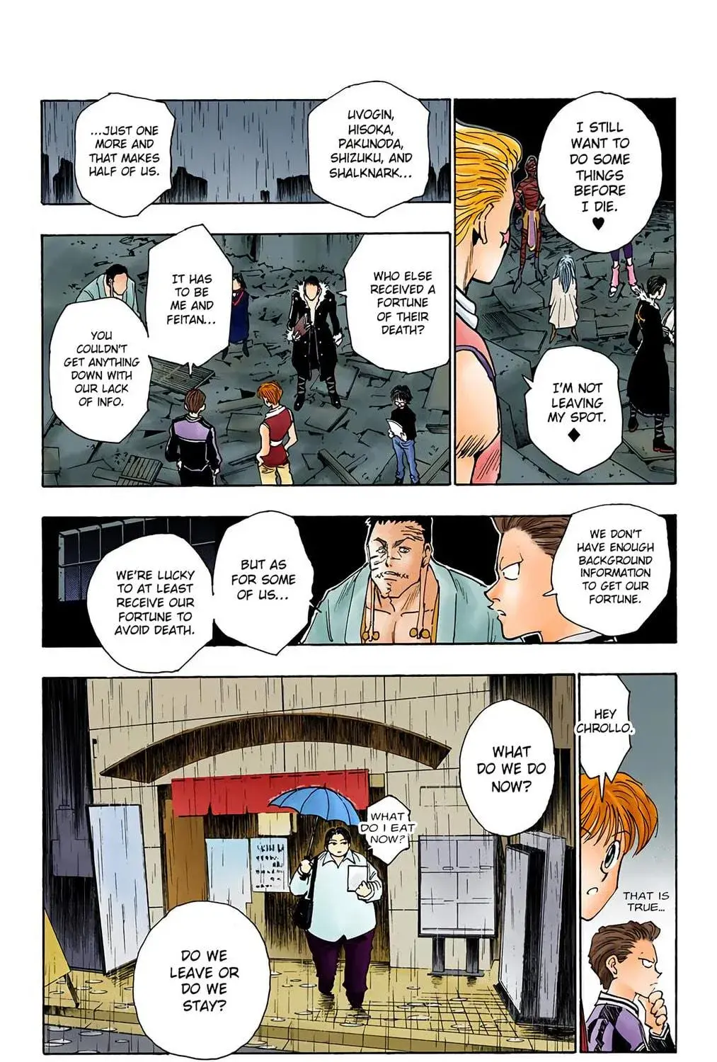 Hunter x Hunter Colored Manga, chapter 106, page 34