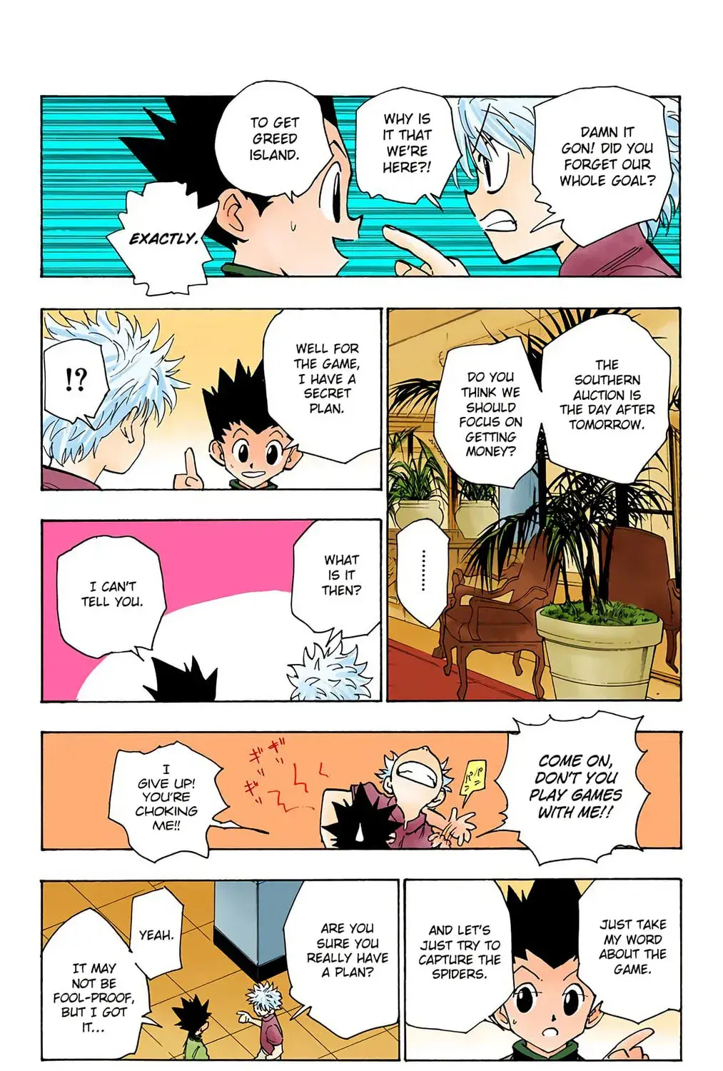 Hunter x Hunter Colored Manga, chapter 107, page 3