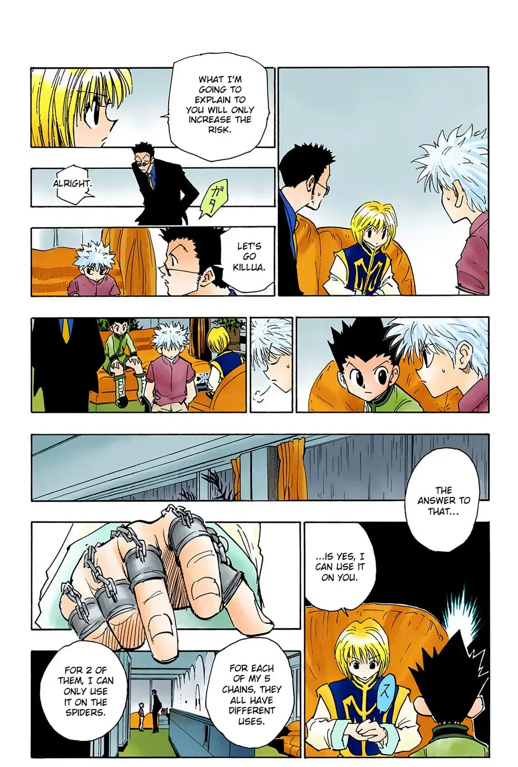 Hunter x Hunter Colored Manga, chapter 108, page 3