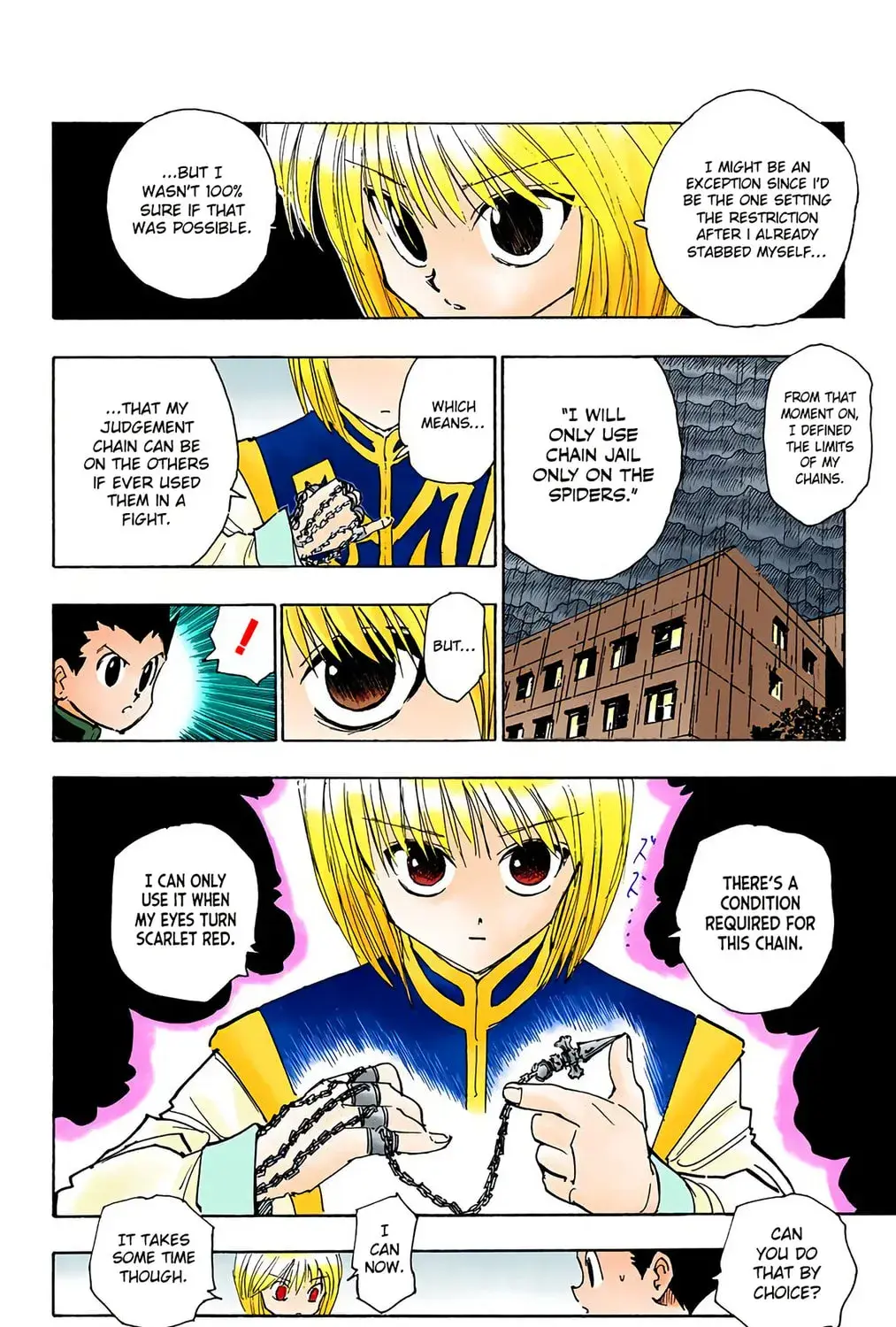 Hunter x Hunter Colored Manga, chapter 108, page 7