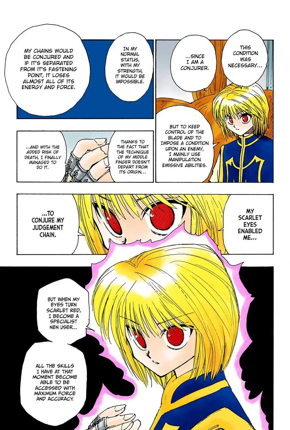Hunter x Hunter Colored Manga, chapter 108, page 9