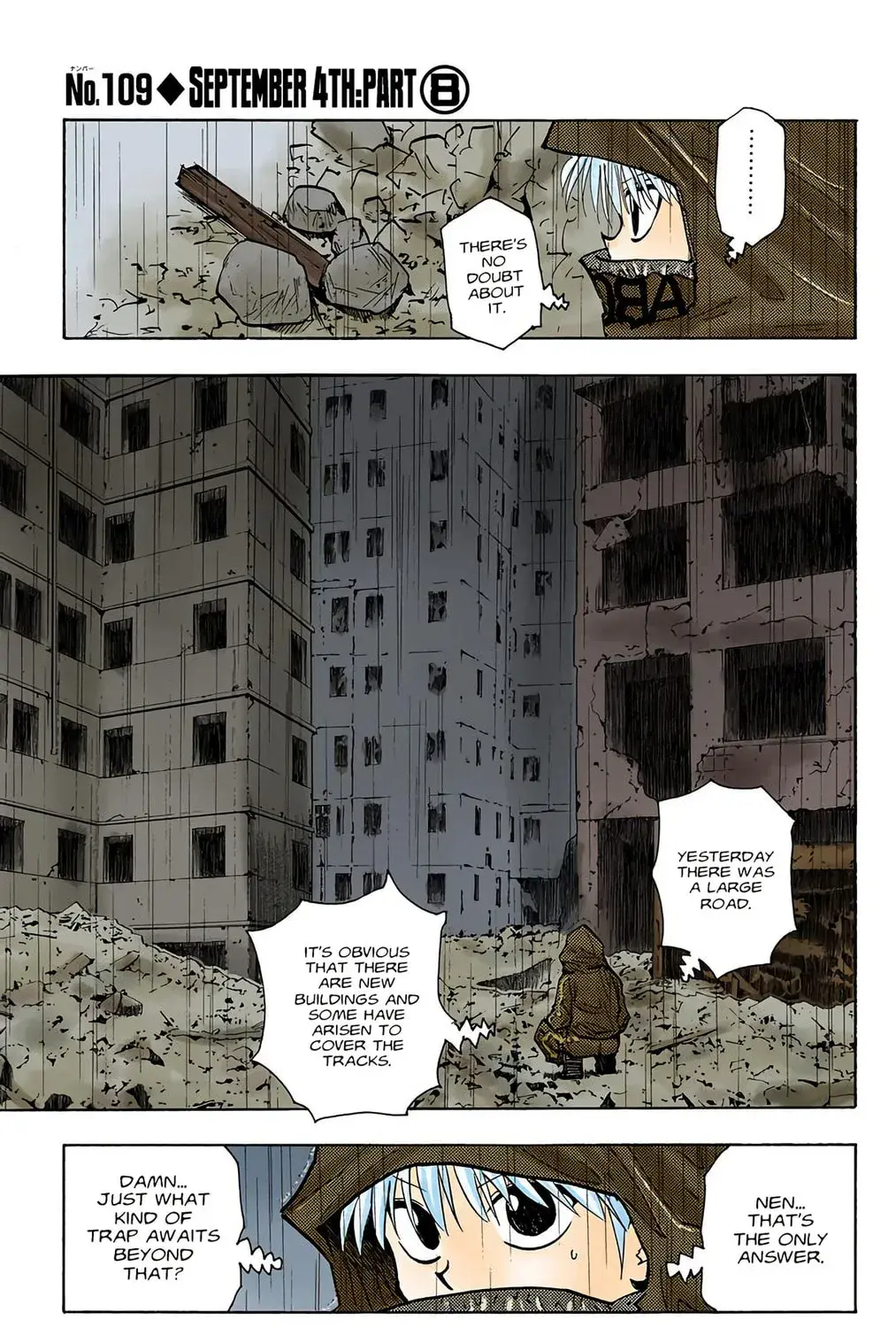 Hunter x Hunter Colored Manga, chapter 109, page 1