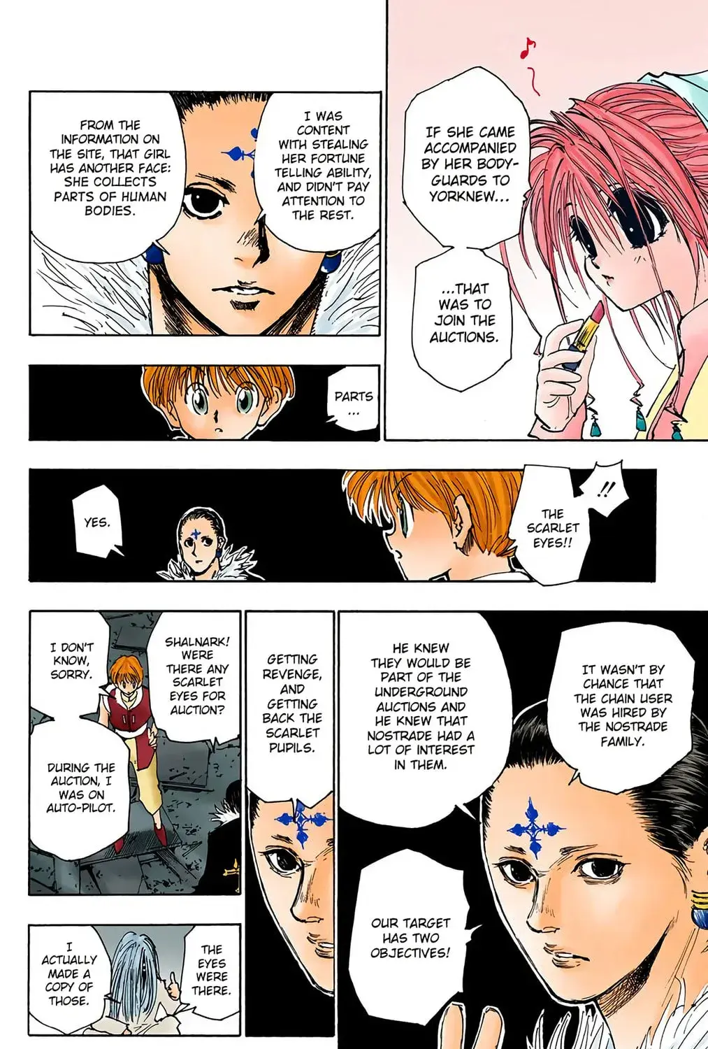 Hunter x Hunter Colored Manga, chapter 109, page 14