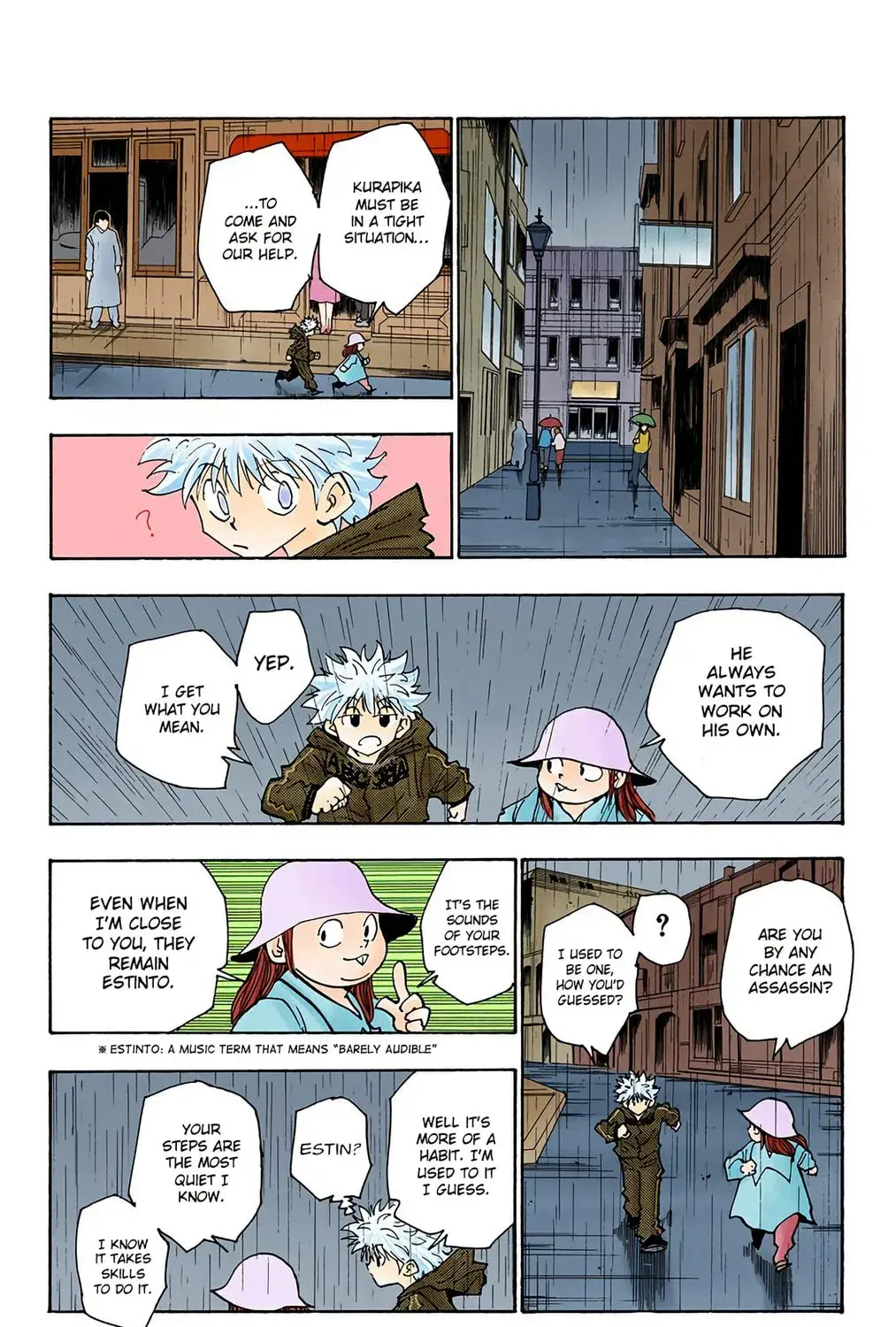Hunter x Hunter Colored Manga, chapter 110, page 3