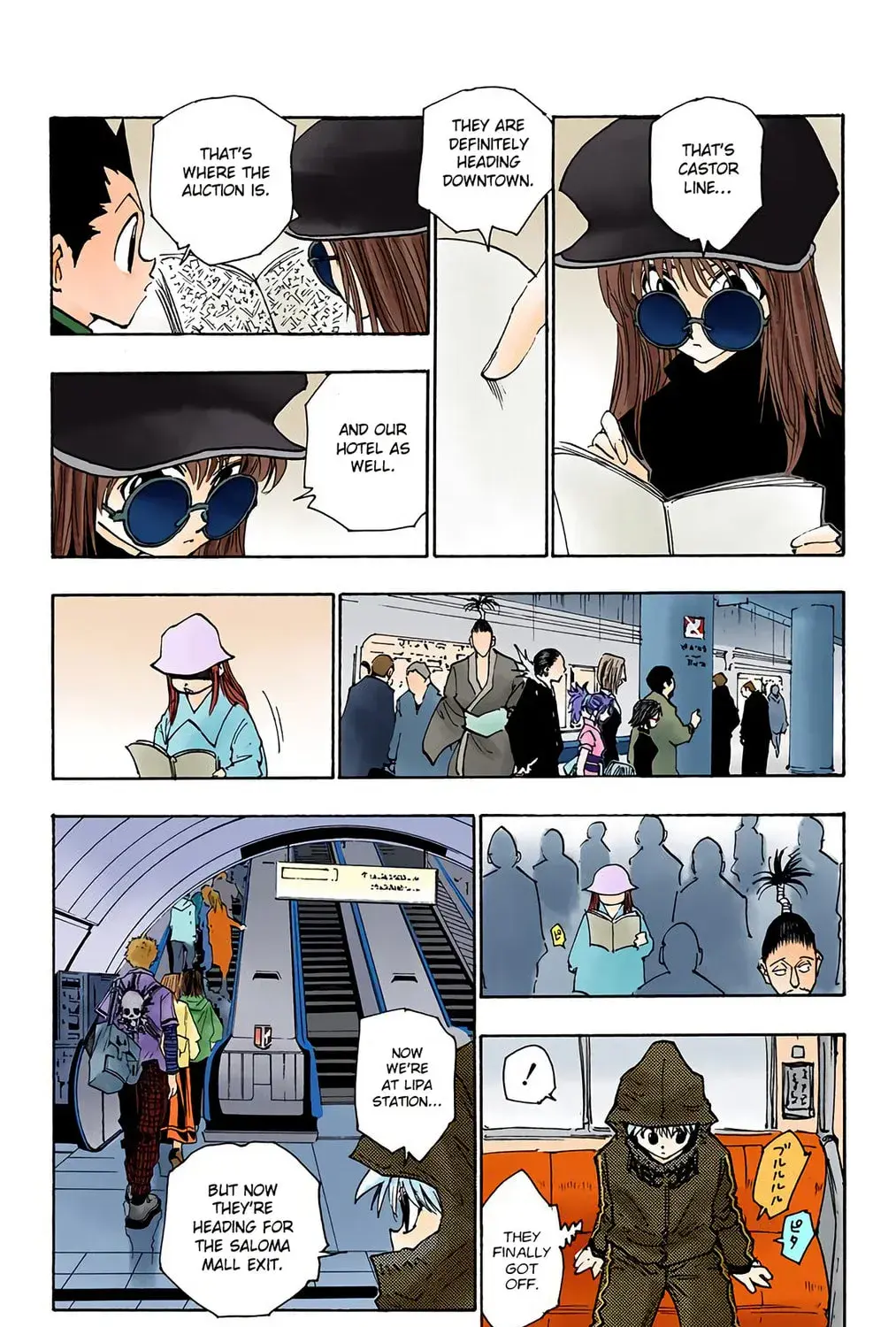 Hunter x Hunter Colored Manga, chapter 110, page 15