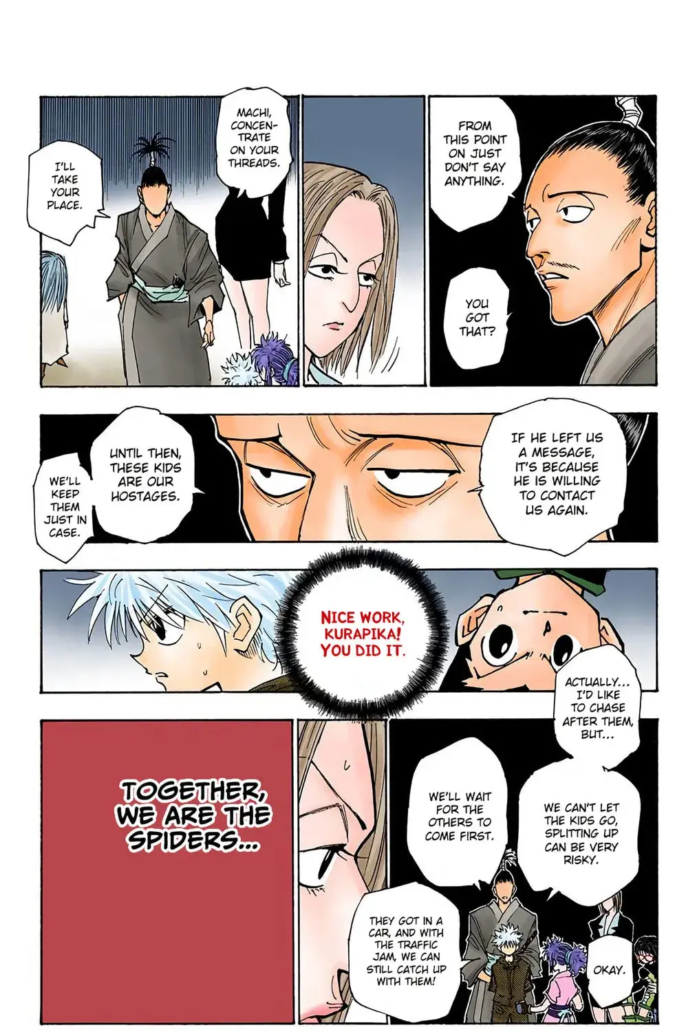 Hunter x Hunter Colored Manga, chapter 114, page 13