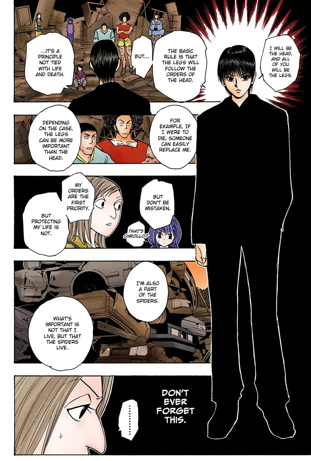 Hunter x Hunter Colored Manga, chapter 114, page 15