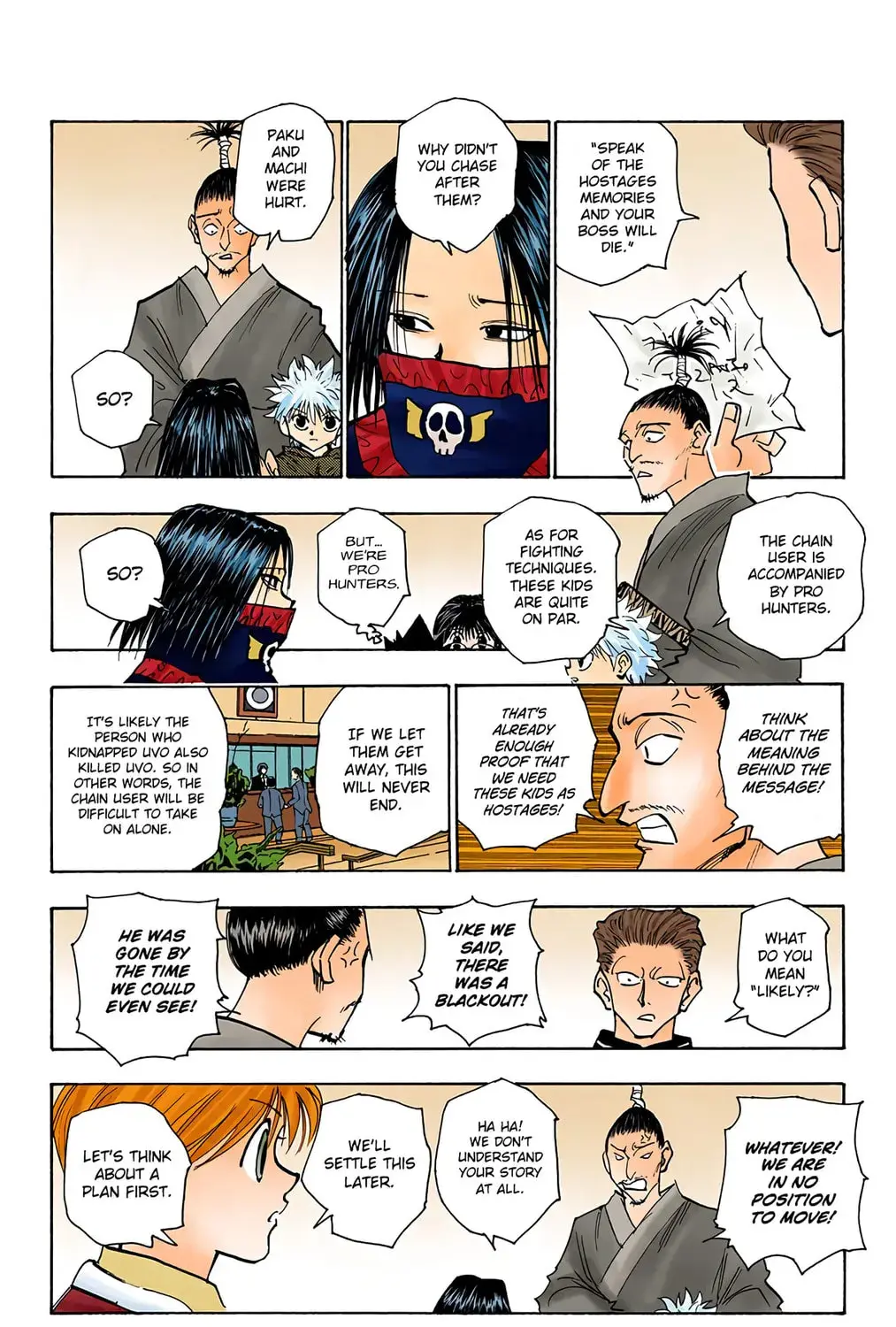 Hunter x Hunter Colored Manga, chapter 115, page 3