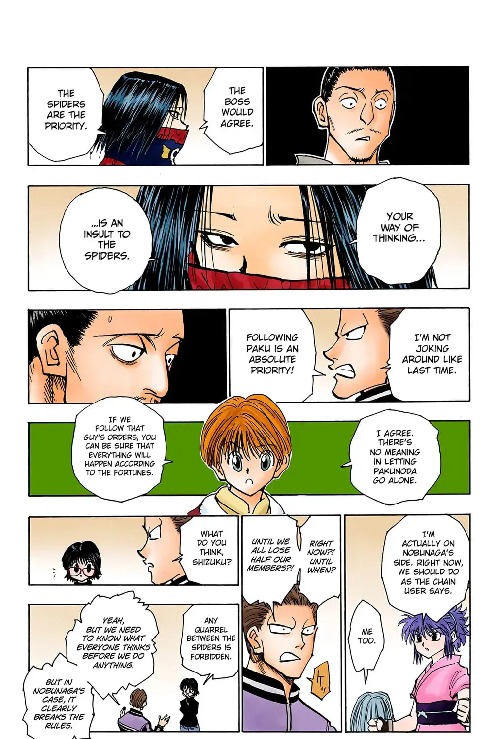 Hunter x Hunter Colored Manga, chapter 115, page 21