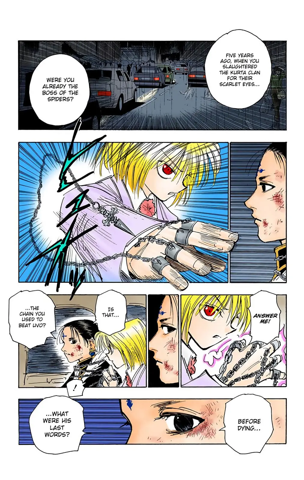 Hunter x Hunter Colored Manga, chapter 116, page 8
