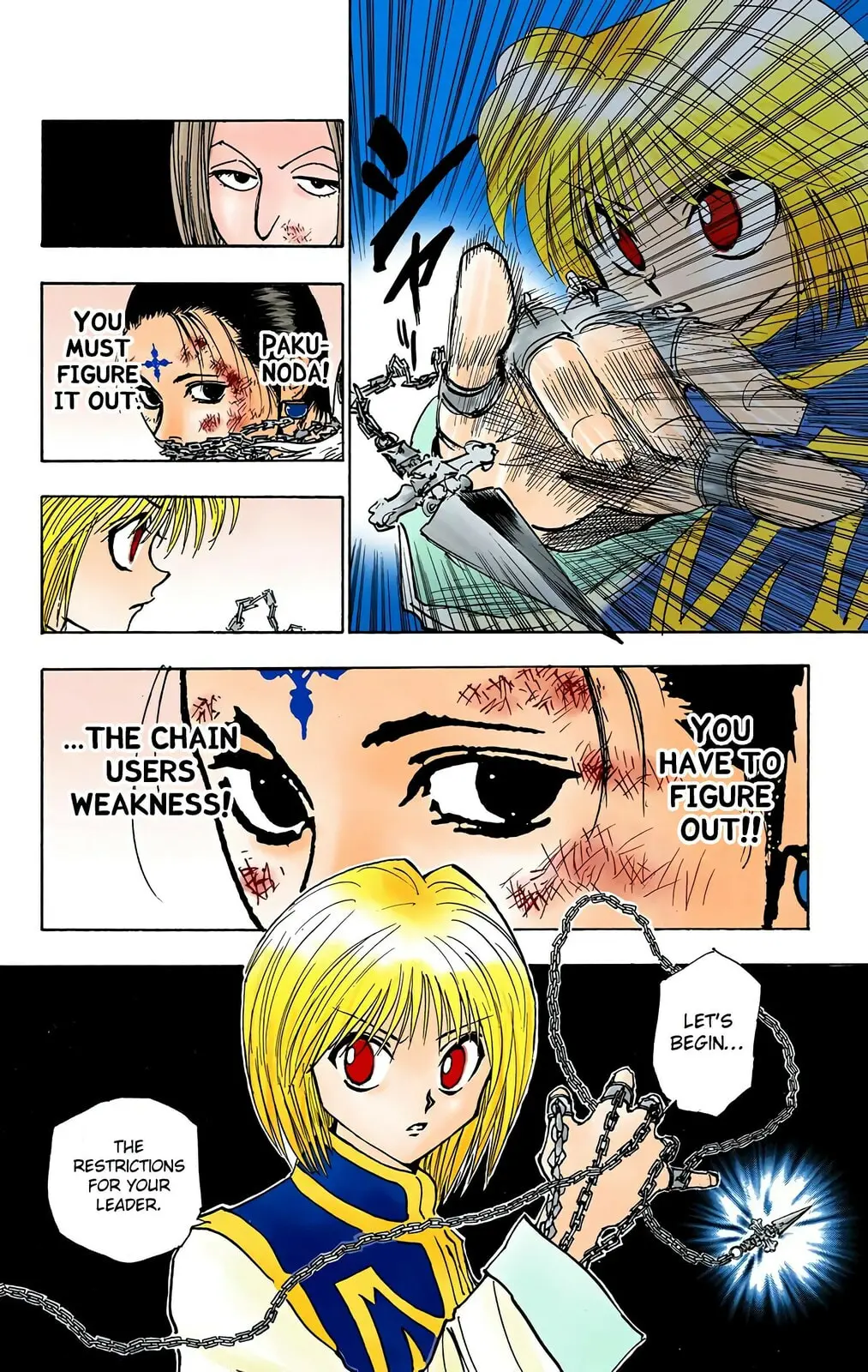 Hunter x Hunter Colored Manga, chapter 117, page 4