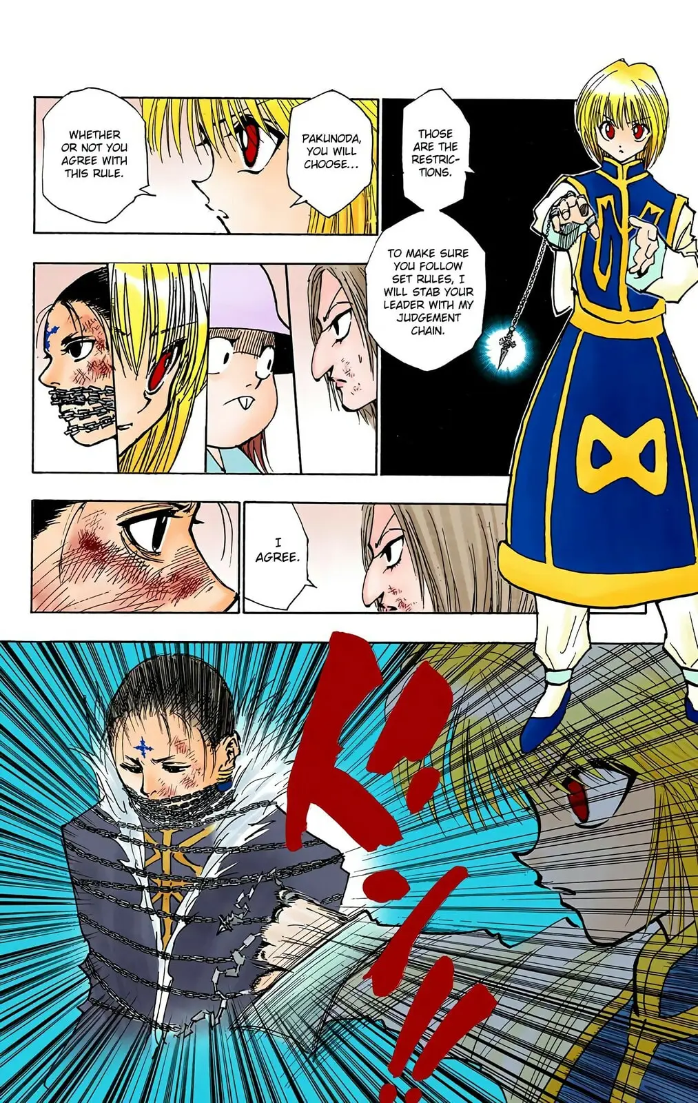 Hunter x Hunter Colored Manga, chapter 117, page 8