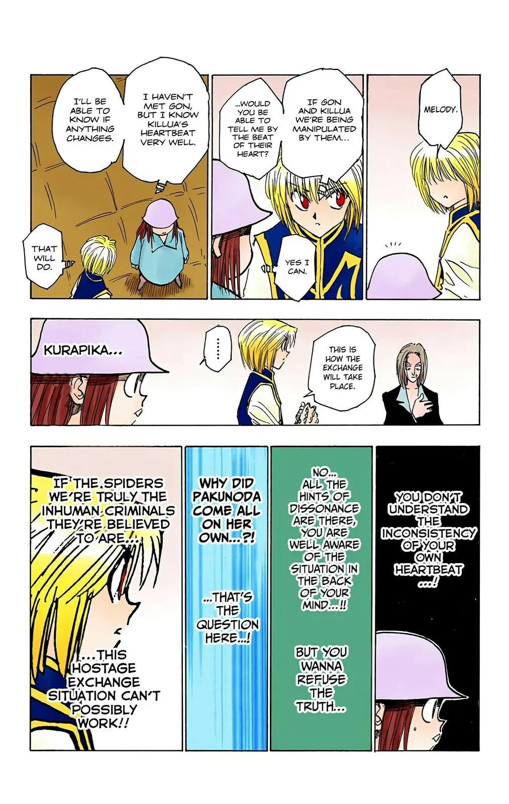 Hunter x Hunter Colored Manga, chapter 117, page 11