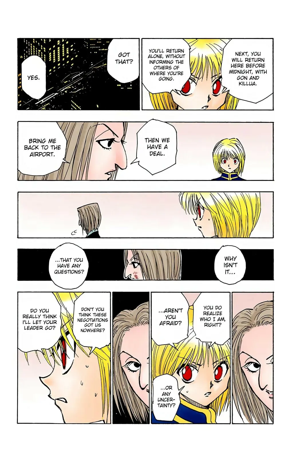 Hunter x Hunter Colored Manga, chapter 117, page 13