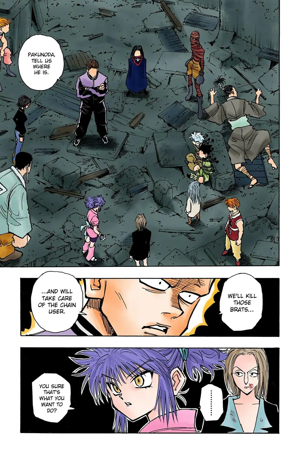 Hunter x Hunter Colored Manga, chapter 117, page 15