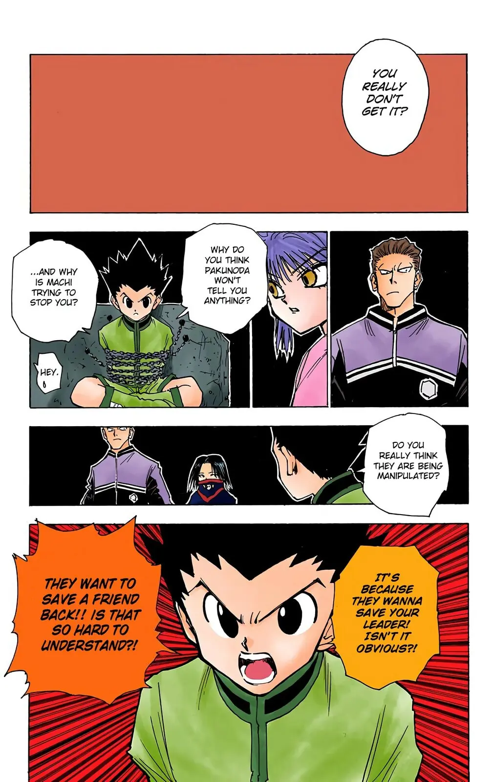 Hunter x Hunter Colored Manga, chapter 118, page 3