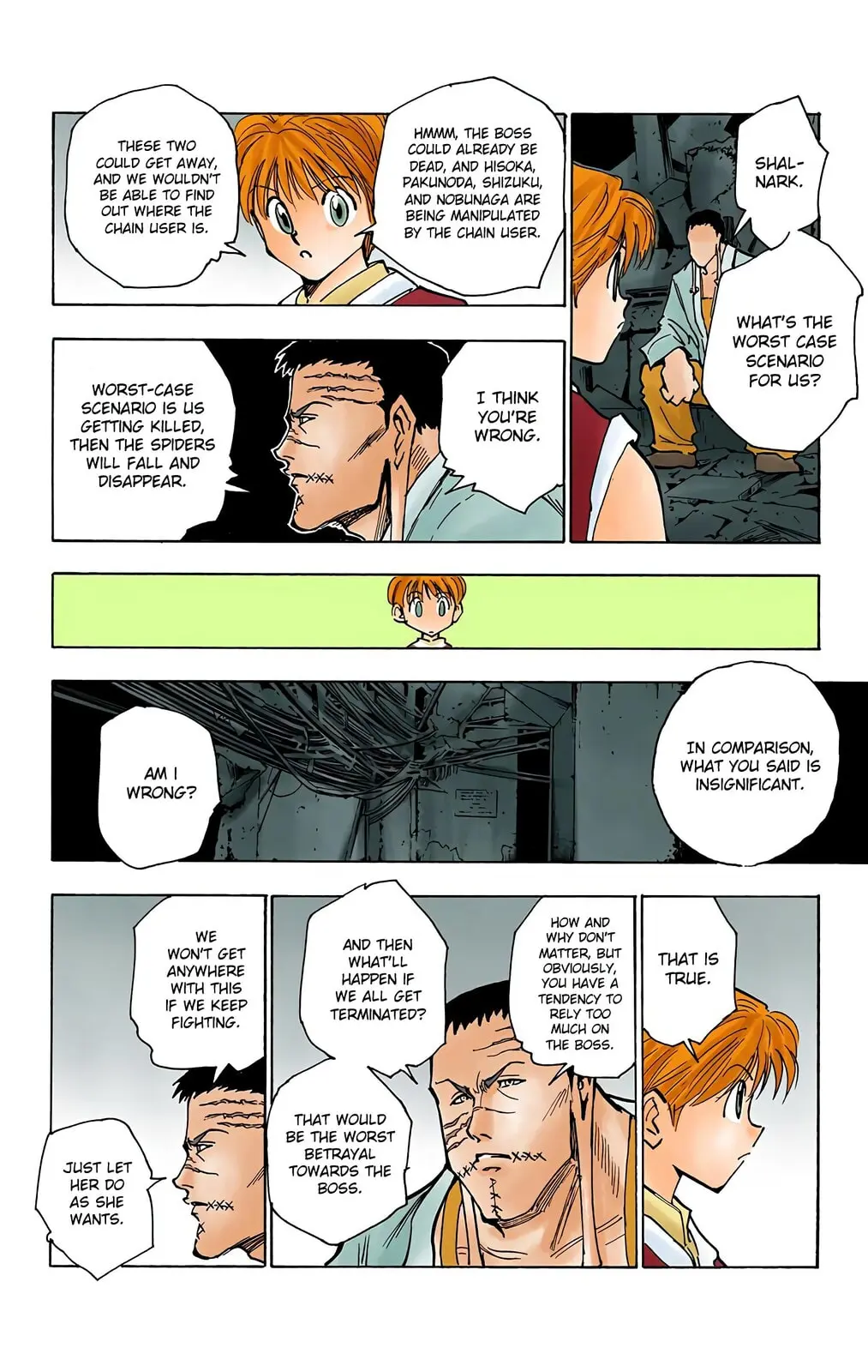 Hunter x Hunter Colored Manga, chapter 118, page 6