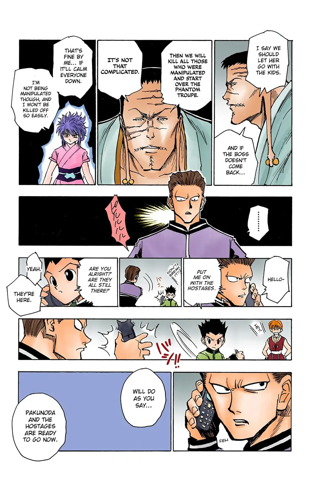 Hunter x Hunter Colored Manga, chapter 118, page 7