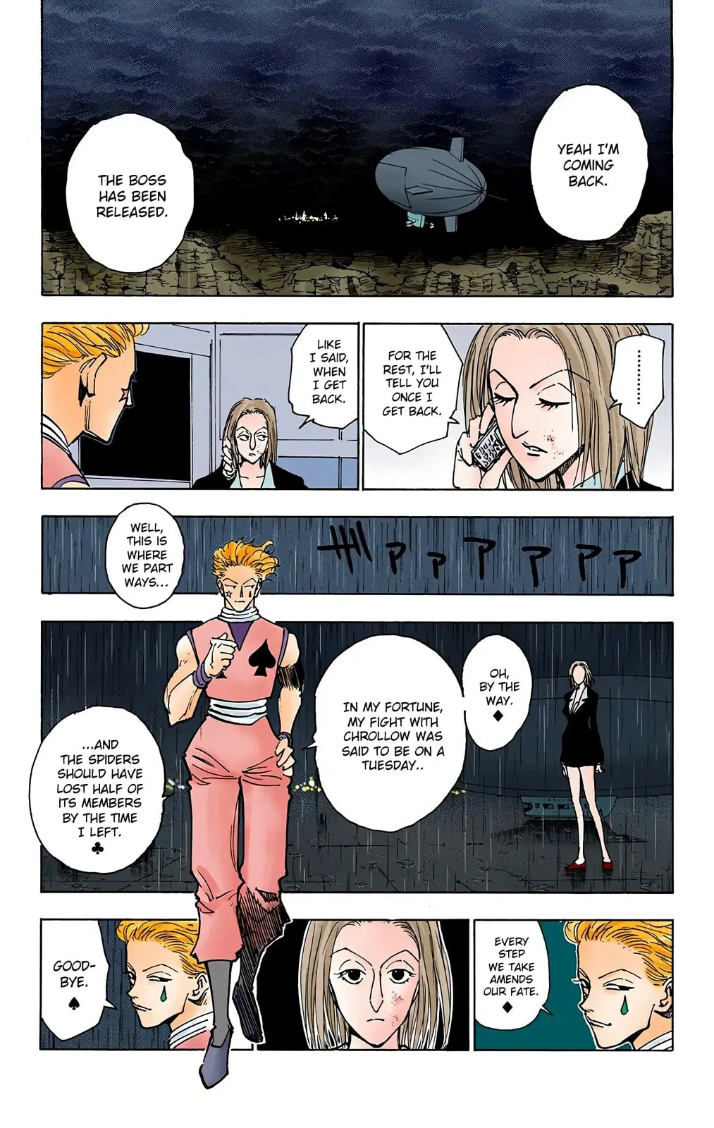 Hunter x Hunter Colored Manga, chapter 119, page 7