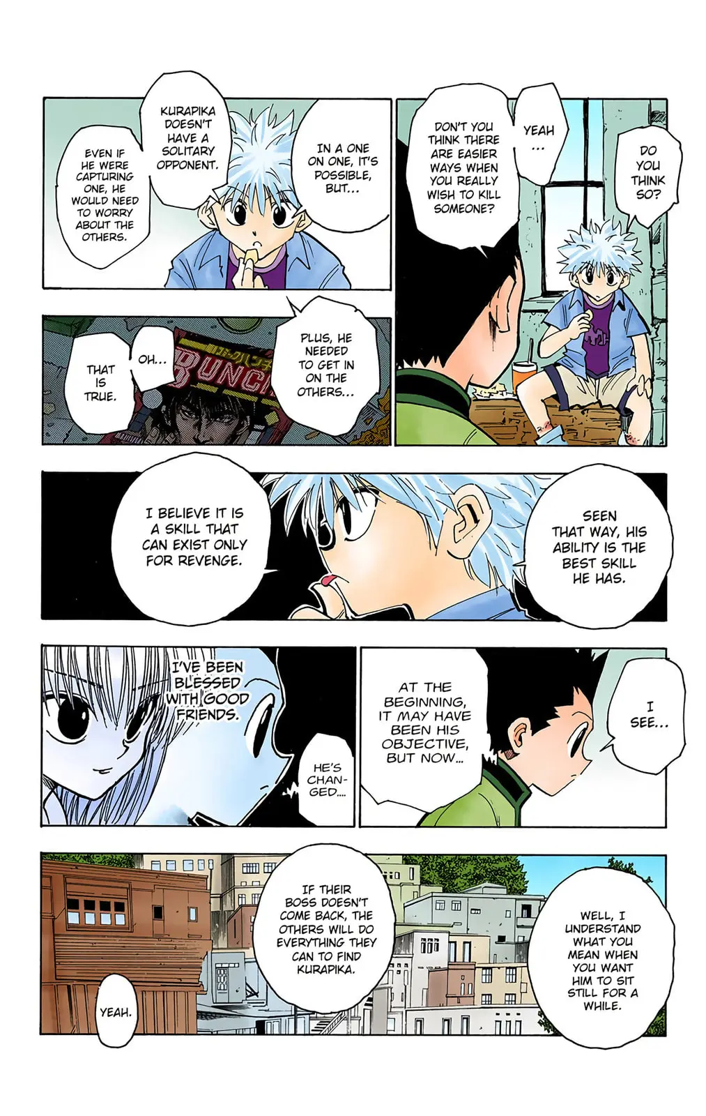Hunter x Hunter Colored Manga, chapter 120, page 4