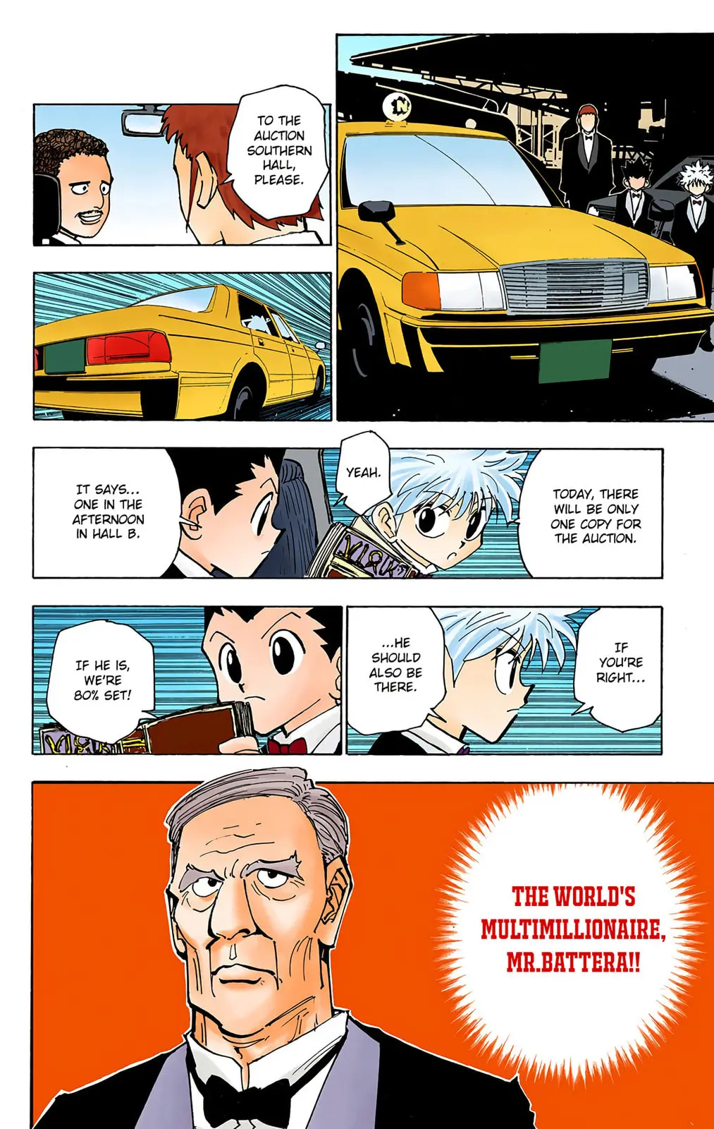 Hunter x Hunter Colored Manga, chapter 120, page 8