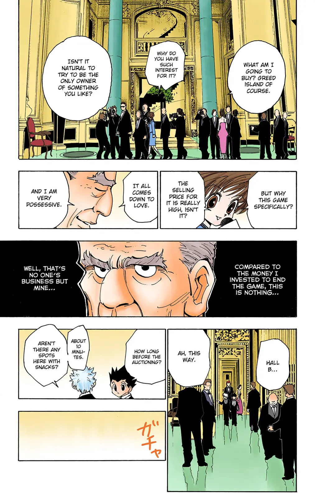 Hunter x Hunter Colored Manga, chapter 120, page 9