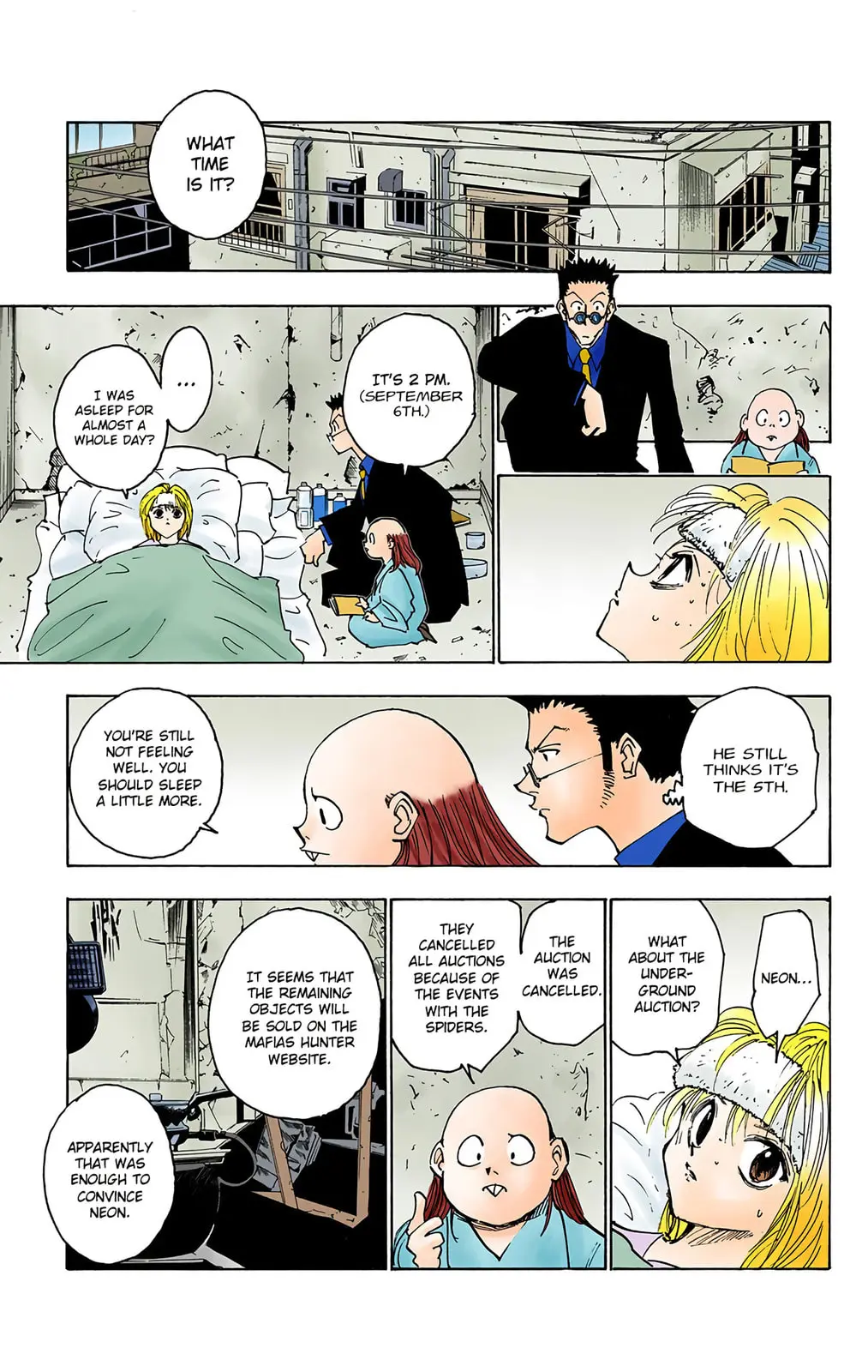 Hunter x Hunter Colored Manga, chapter 121, page 3