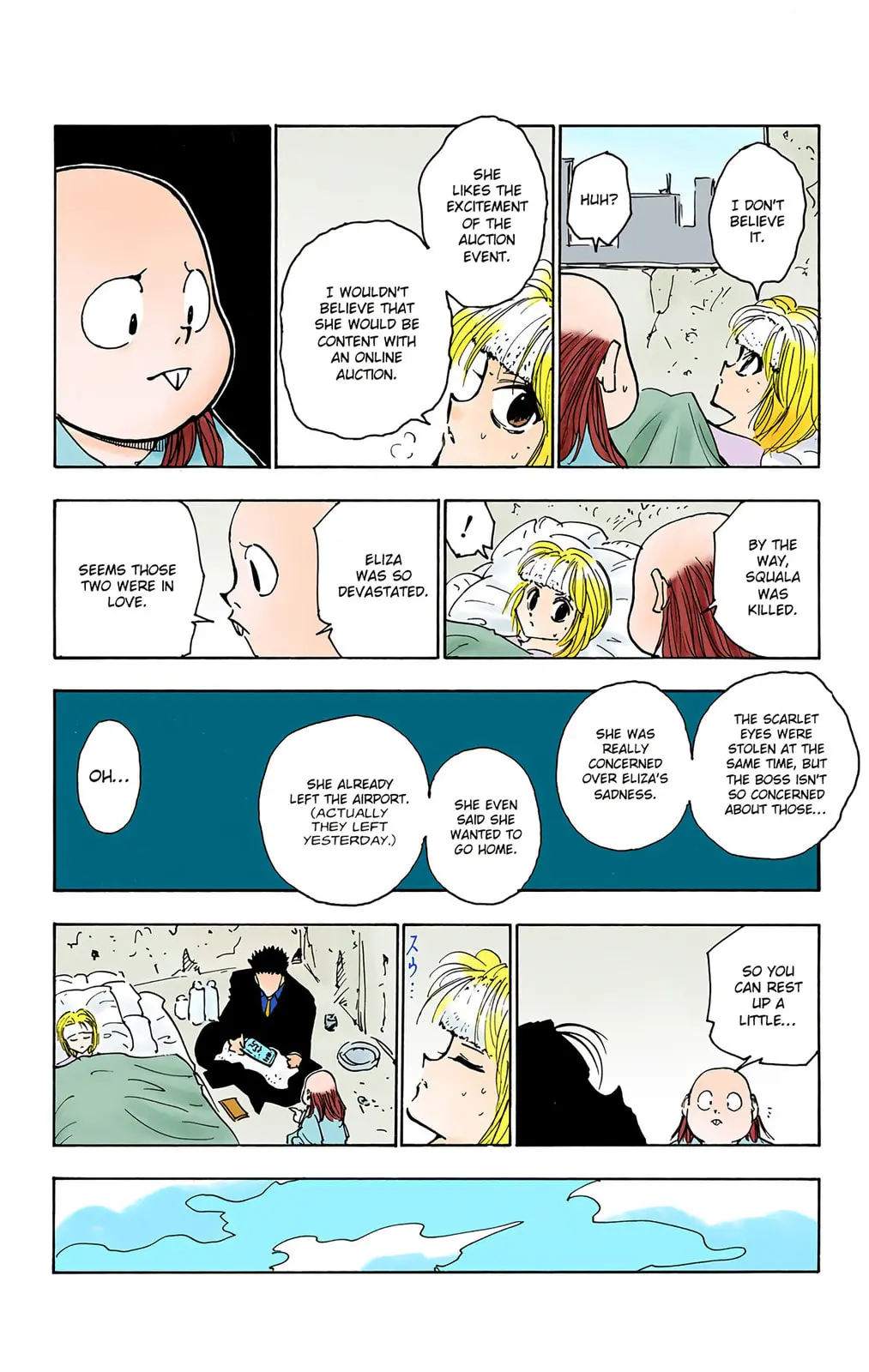 Hunter x Hunter Colored Manga, chapter 121, page 4
