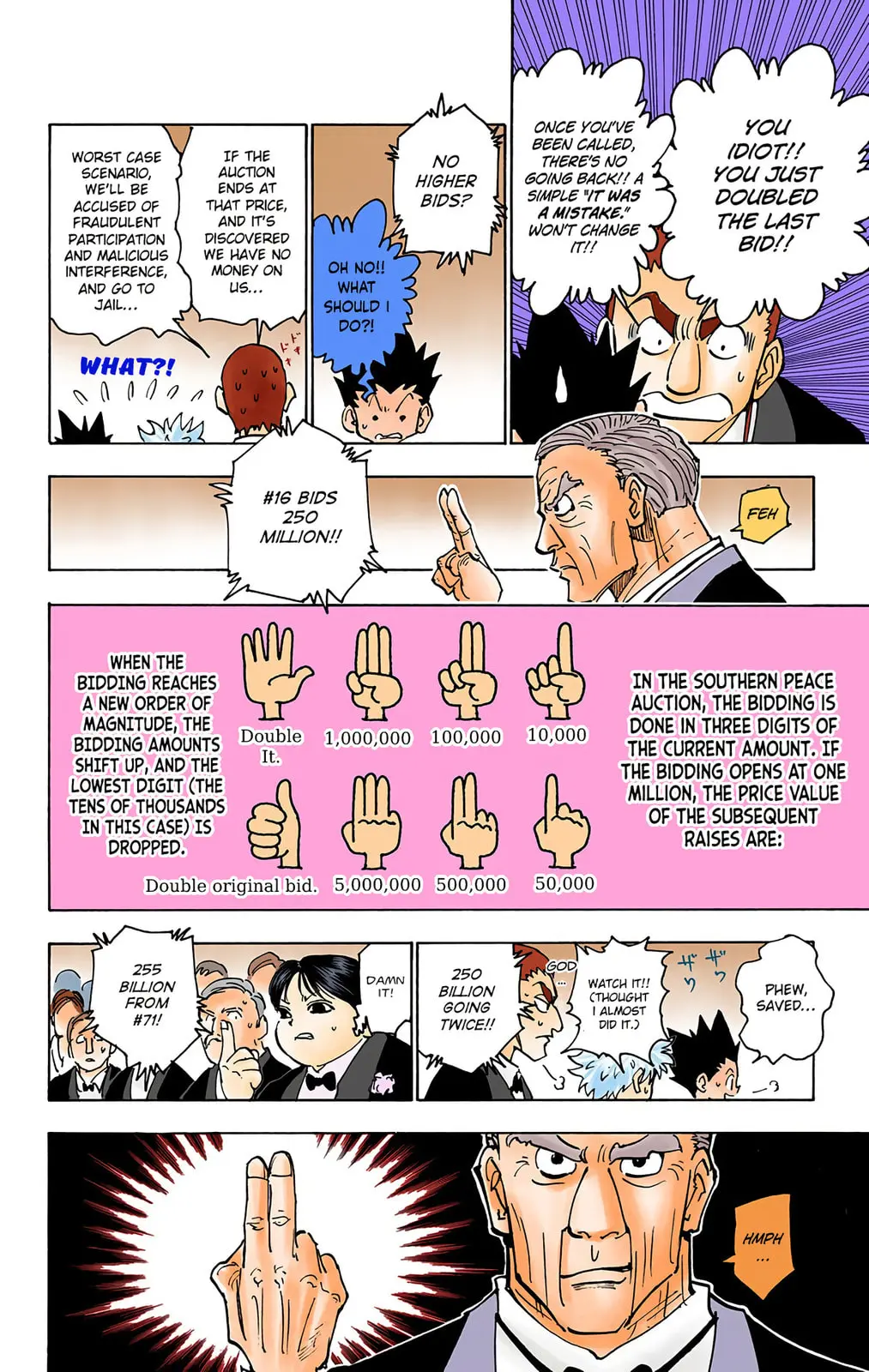Hunter x Hunter Colored Manga, chapter 121, page 10
