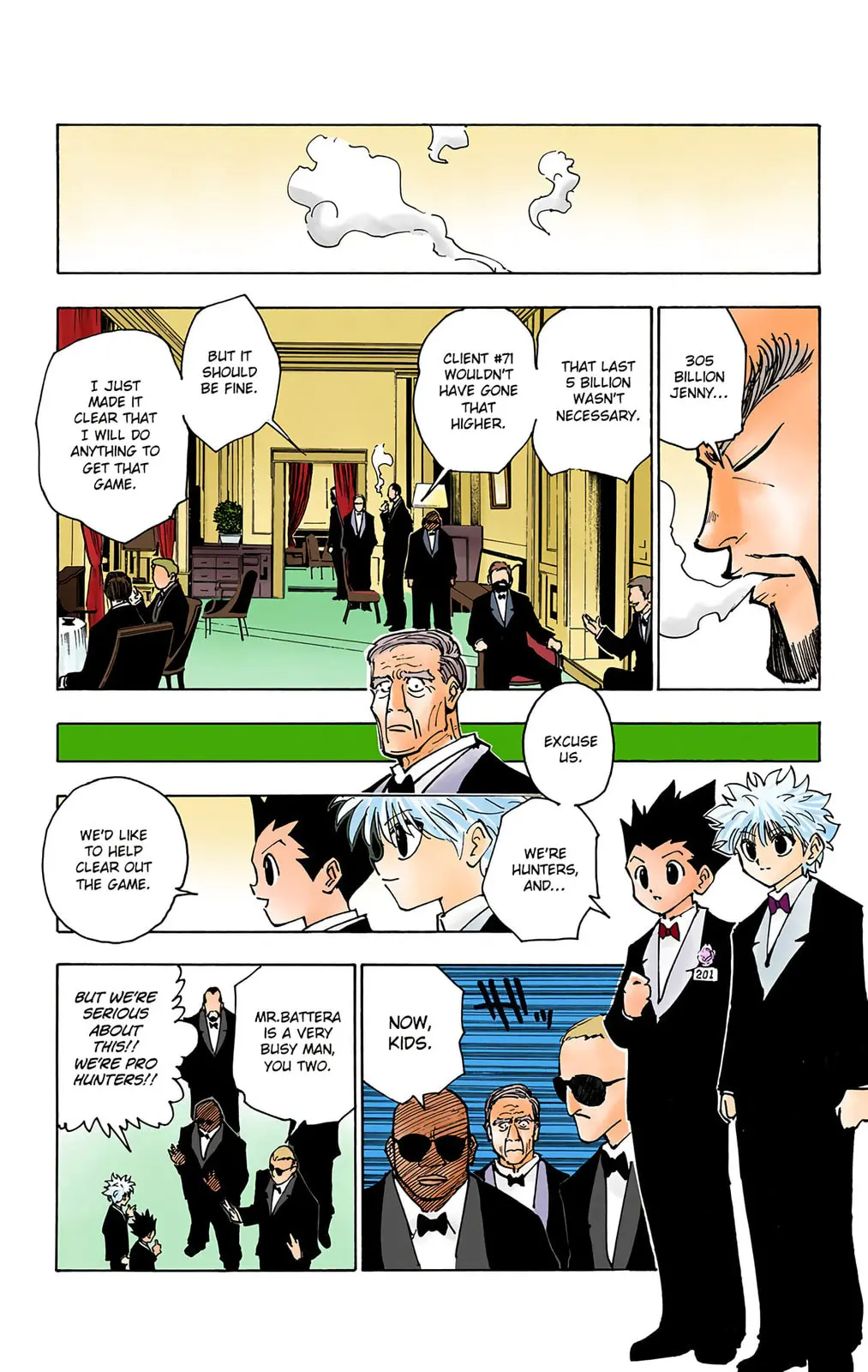 Hunter x Hunter Colored Manga, chapter 121, page 11