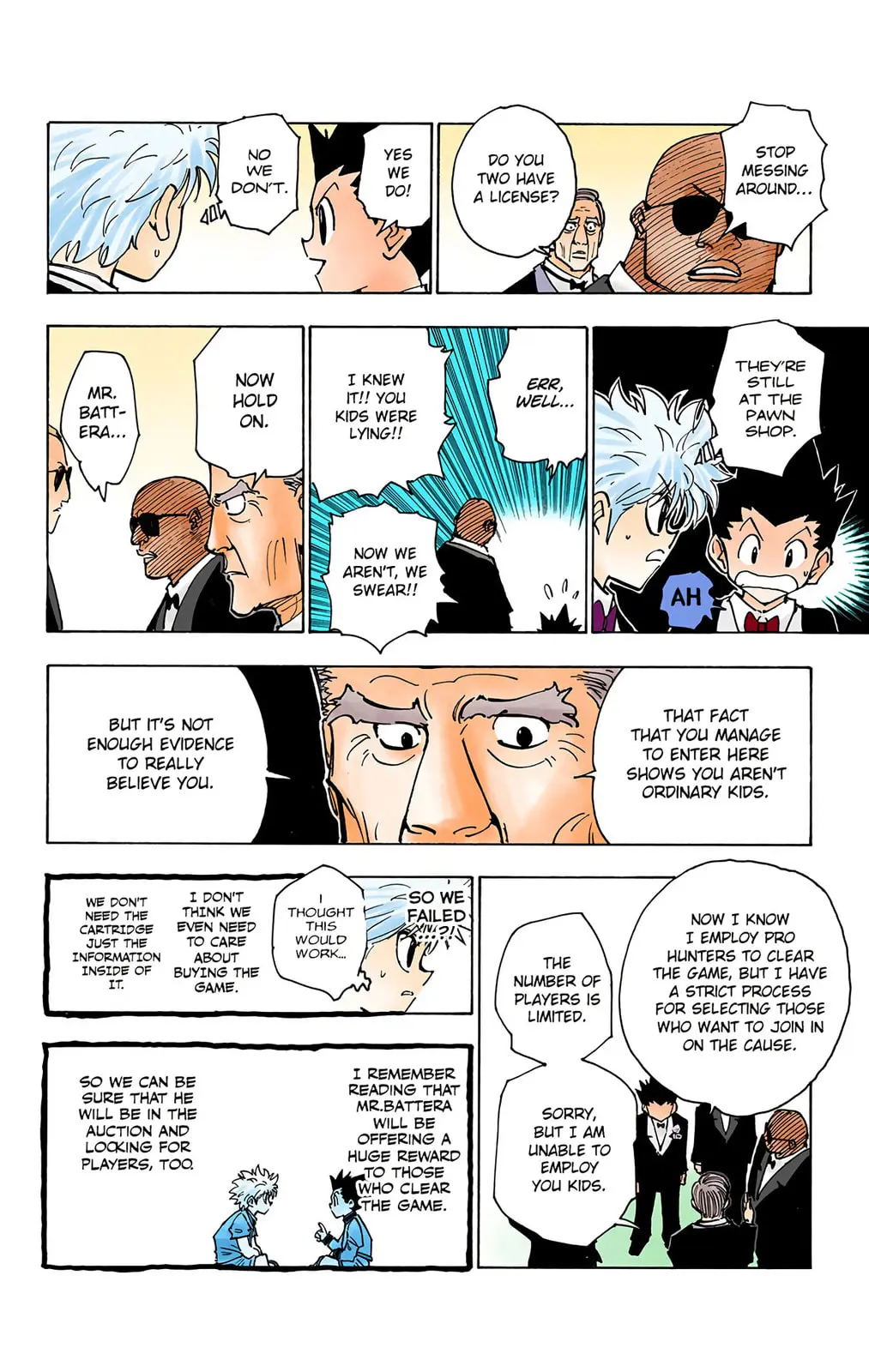 Hunter x Hunter Colored Manga, chapter 121, page 12