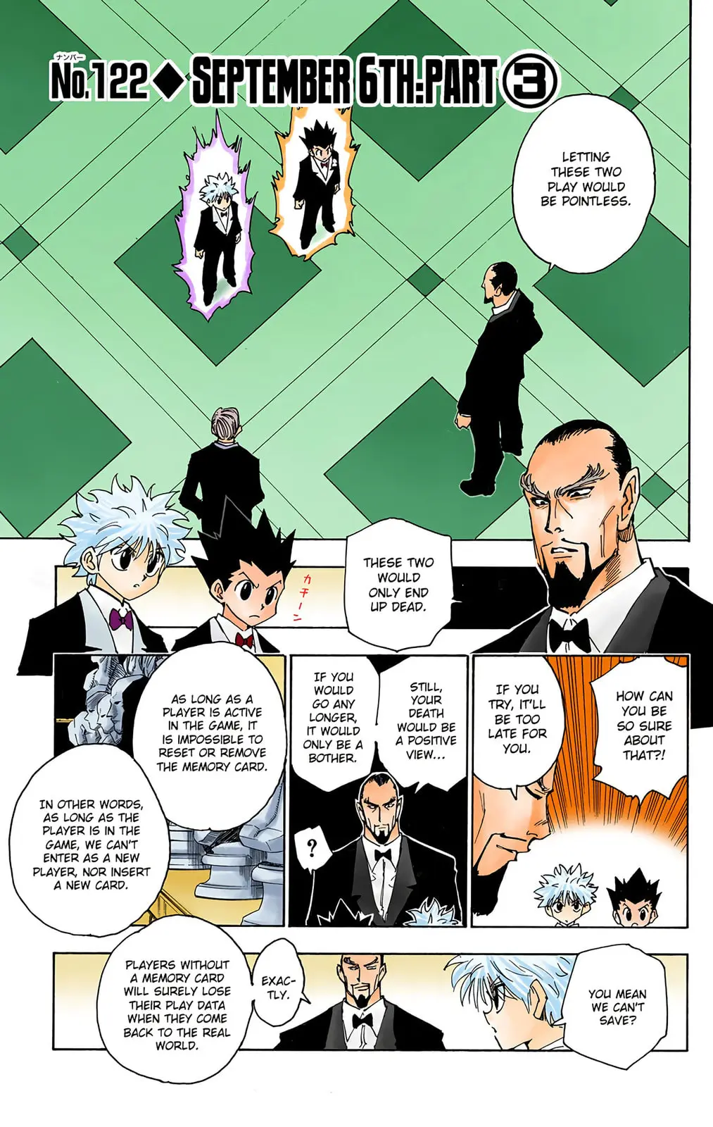 Hunter x Hunter Colored Manga, chapter 122, page 1