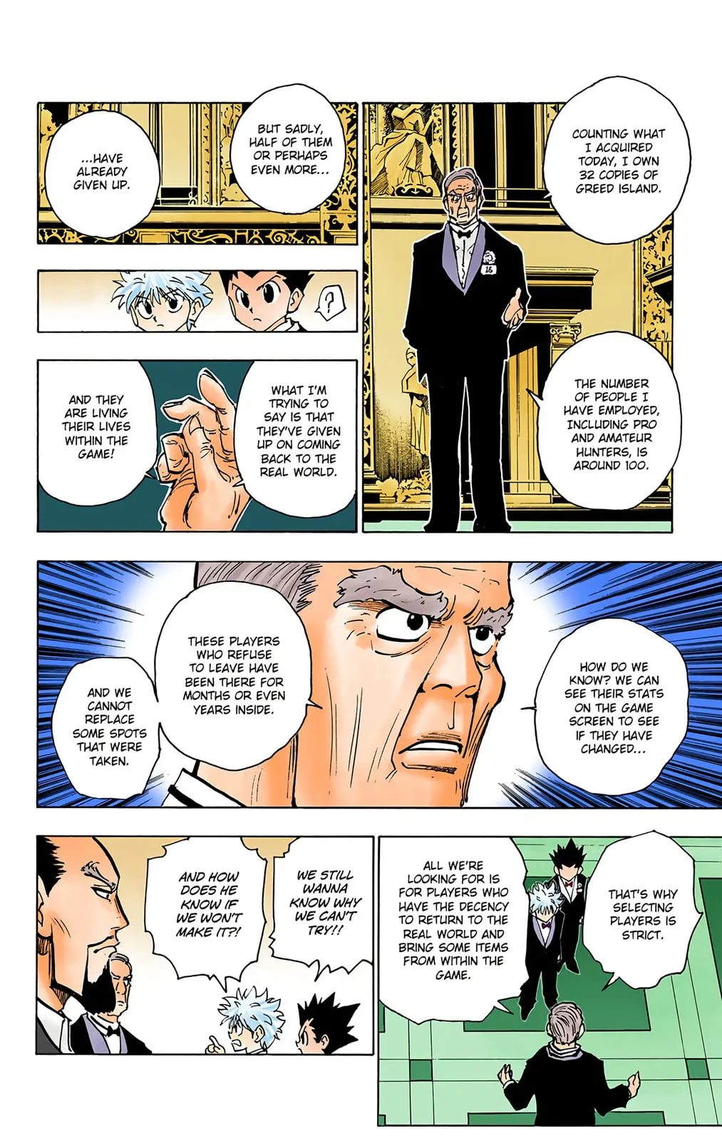 Hunter x Hunter Colored Manga, chapter 122, page 2