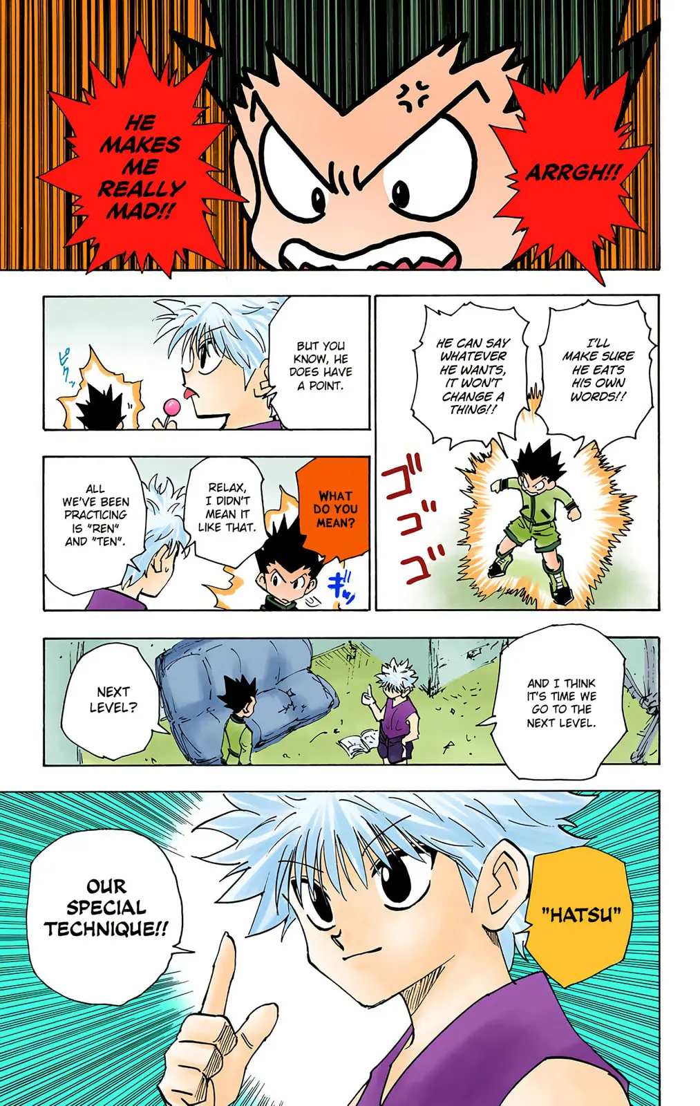 Hunter x Hunter Colored Manga, chapter 122, page 7