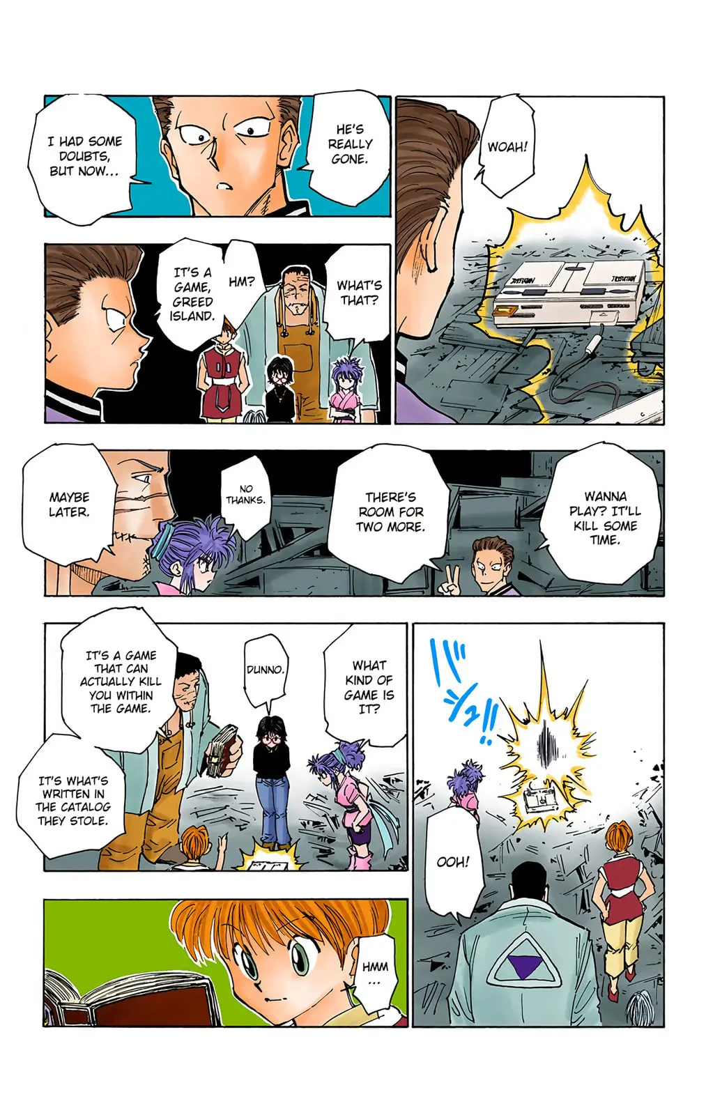 Hunter x Hunter Colored Manga, chapter 123, page 3