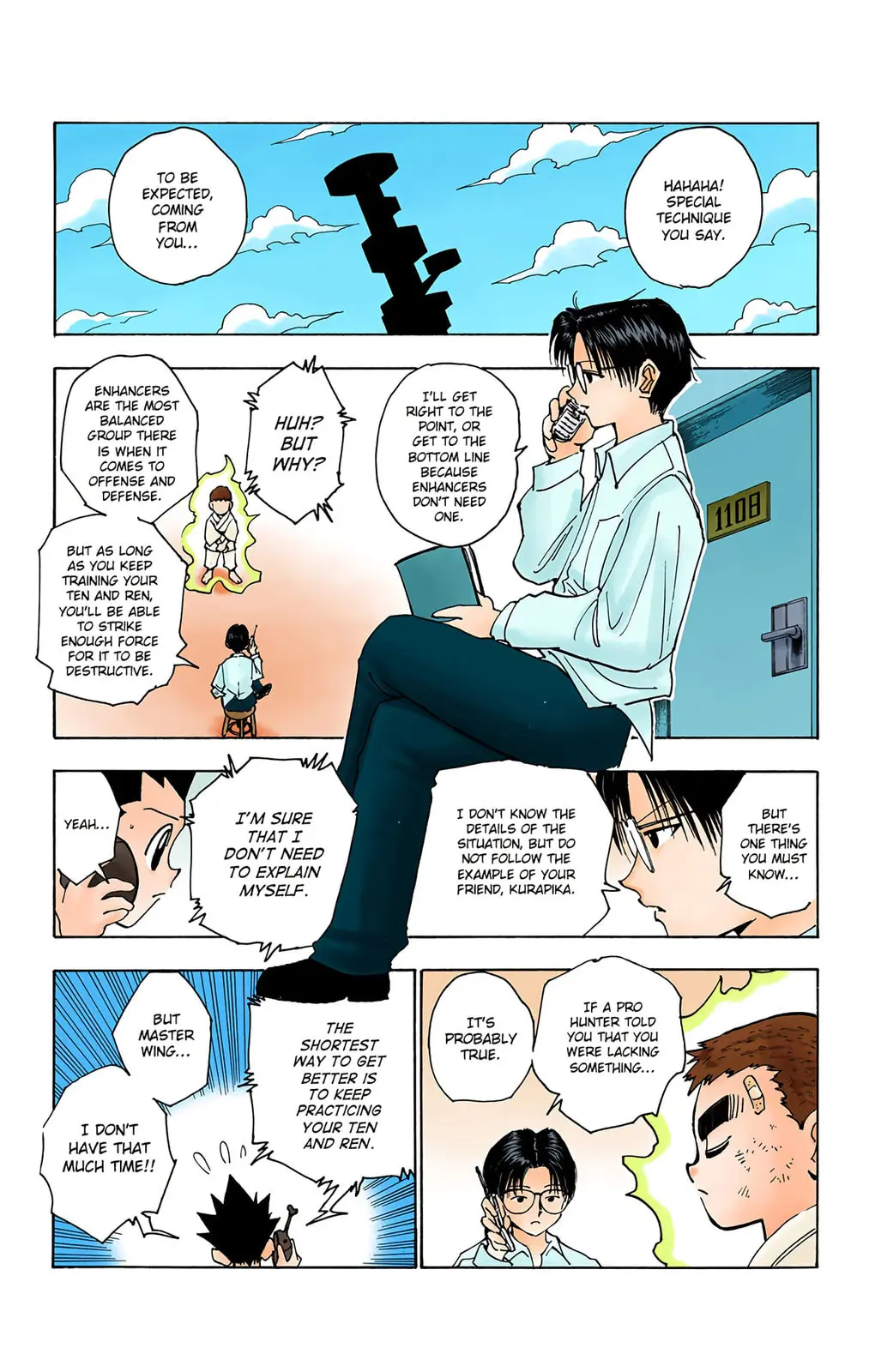 Hunter x Hunter Colored Manga, chapter 123, page 9