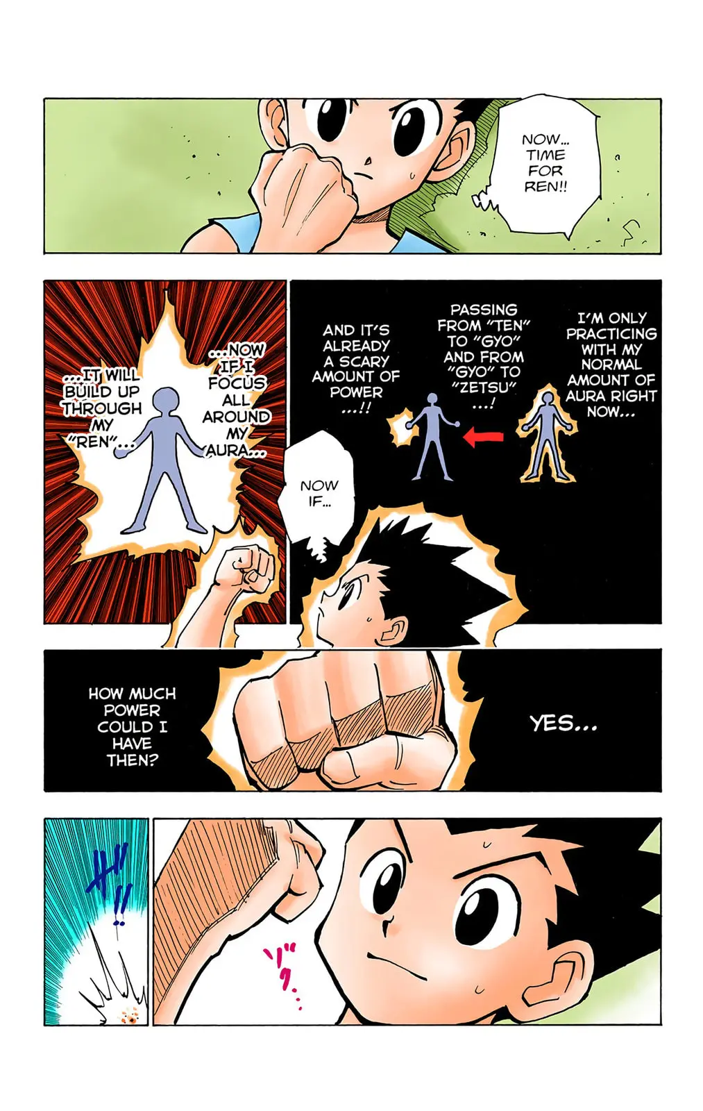 Hunter x Hunter Colored Manga, chapter 124, page 3