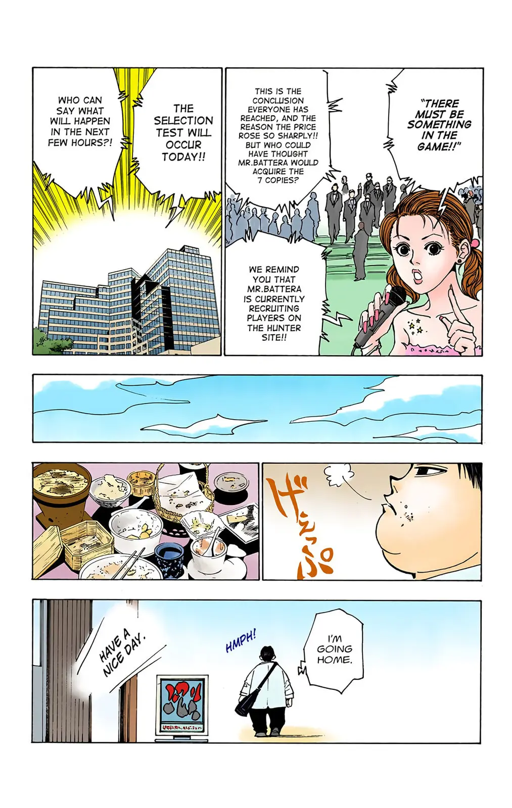 Hunter x Hunter Colored Manga, chapter 124, page 15