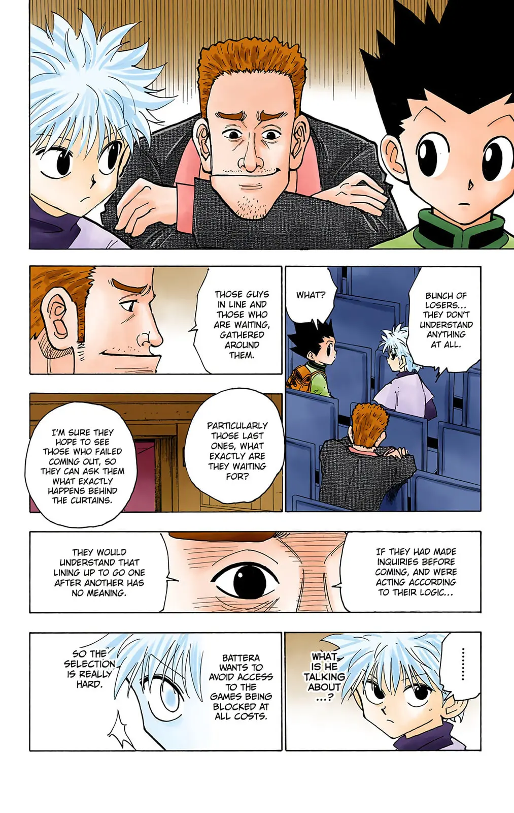 Hunter x Hunter Colored Manga, chapter 125, page 8