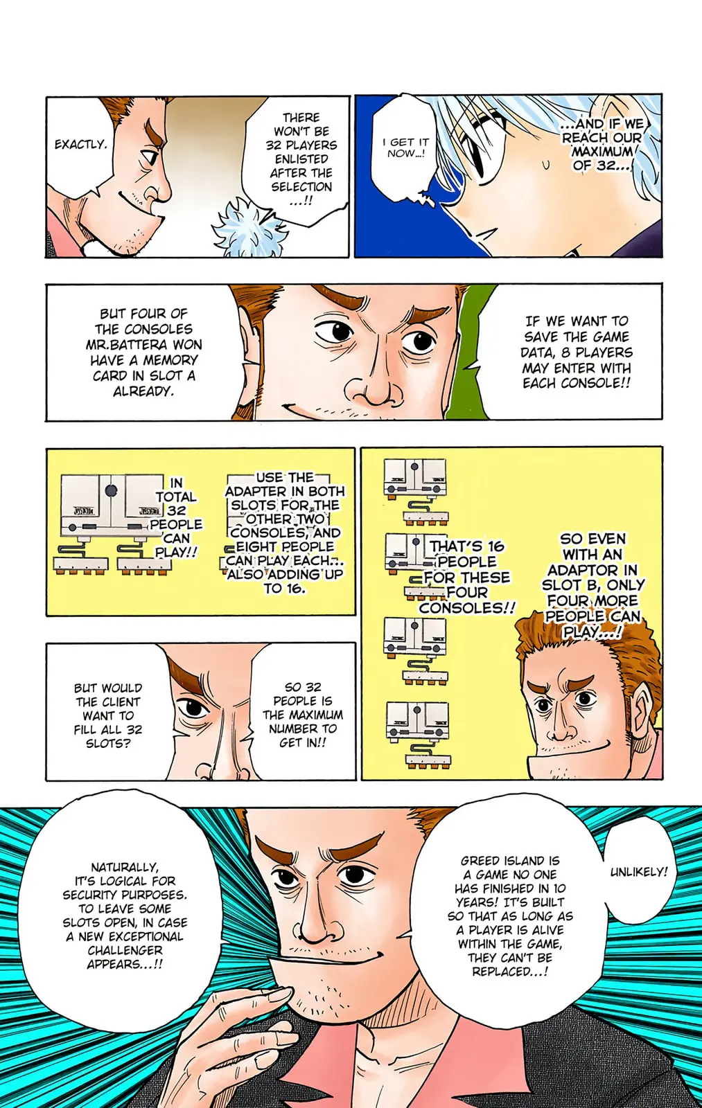 Hunter x Hunter Colored Manga, chapter 125, page 9