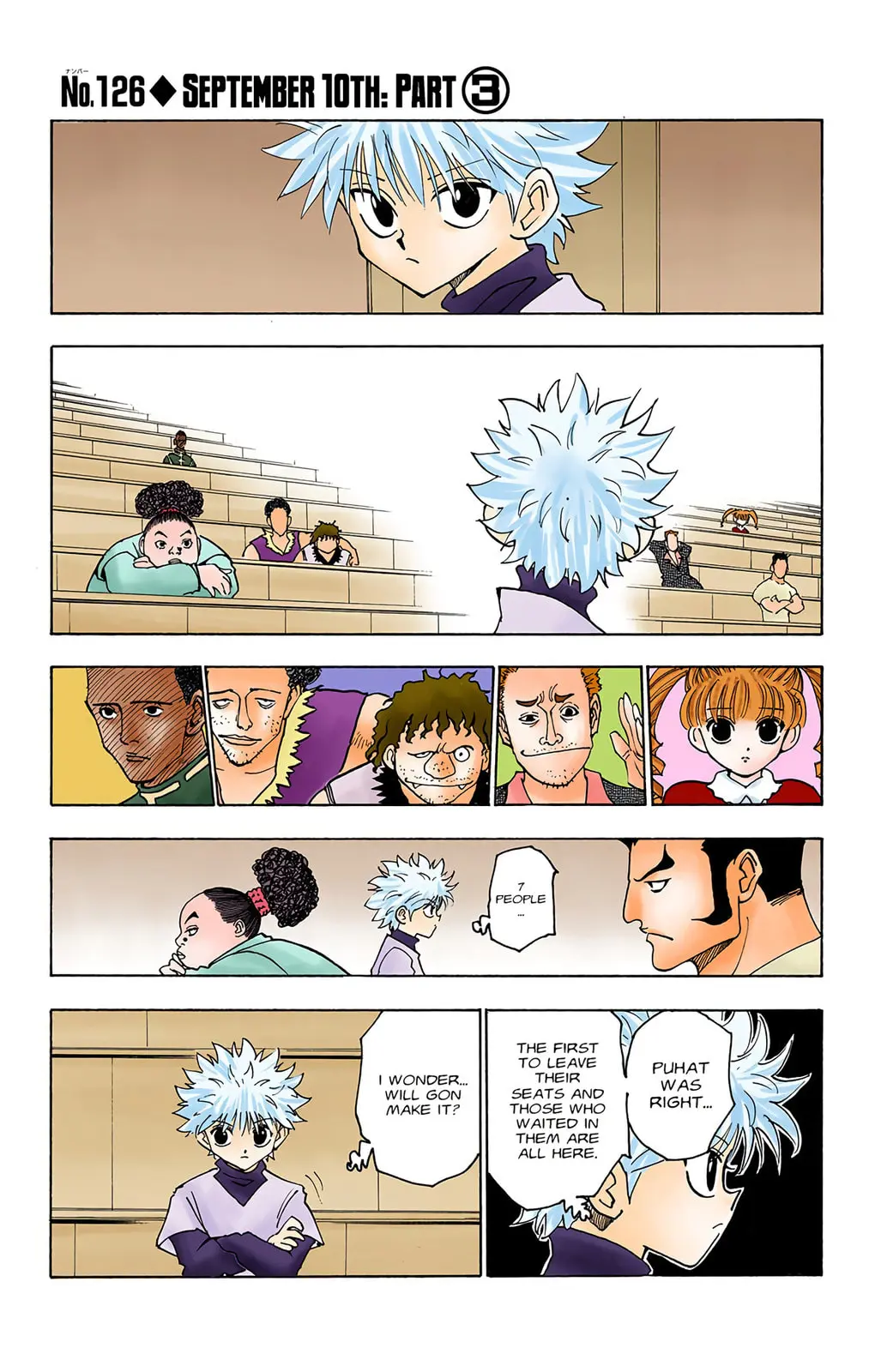 Hunter x Hunter Colored Manga, chapter 126, page 1