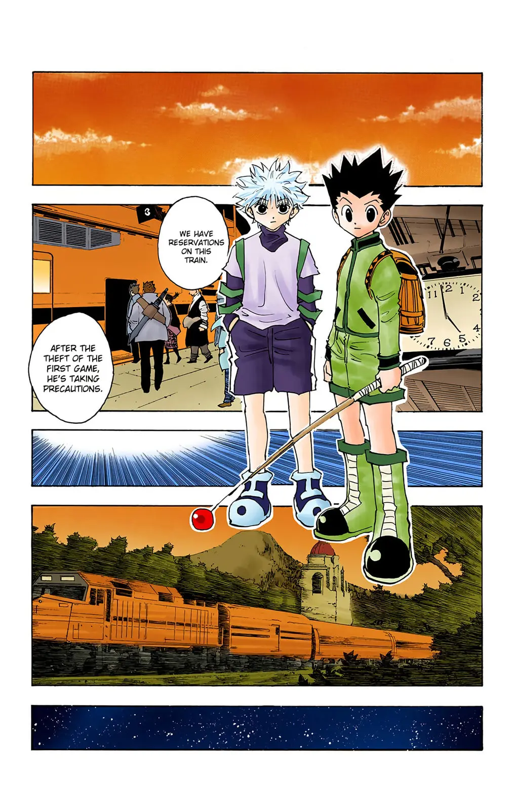 Hunter x Hunter Colored Manga, chapter 126, page 7