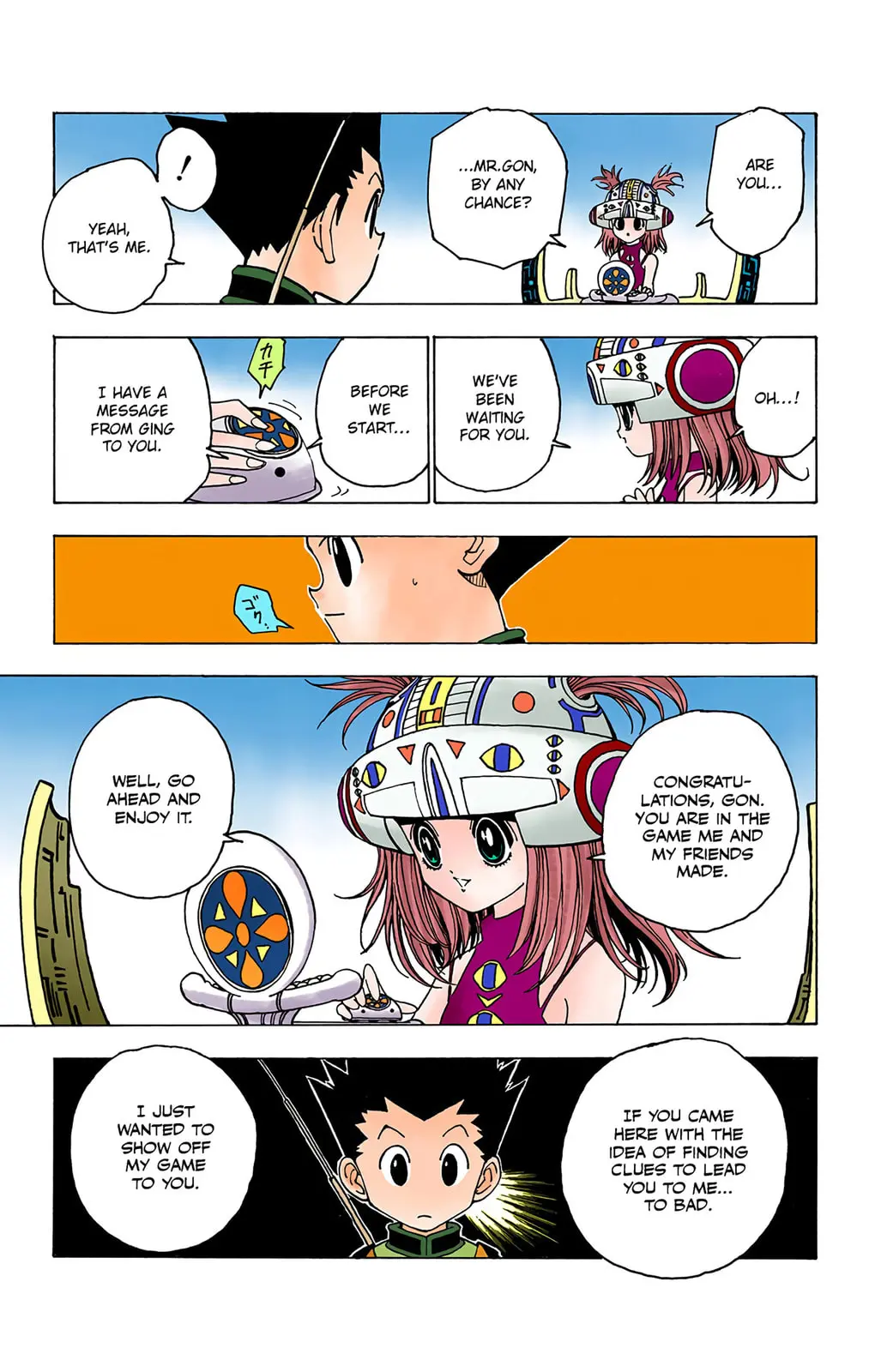 Hunter x Hunter Colored Manga, chapter 127, page 3