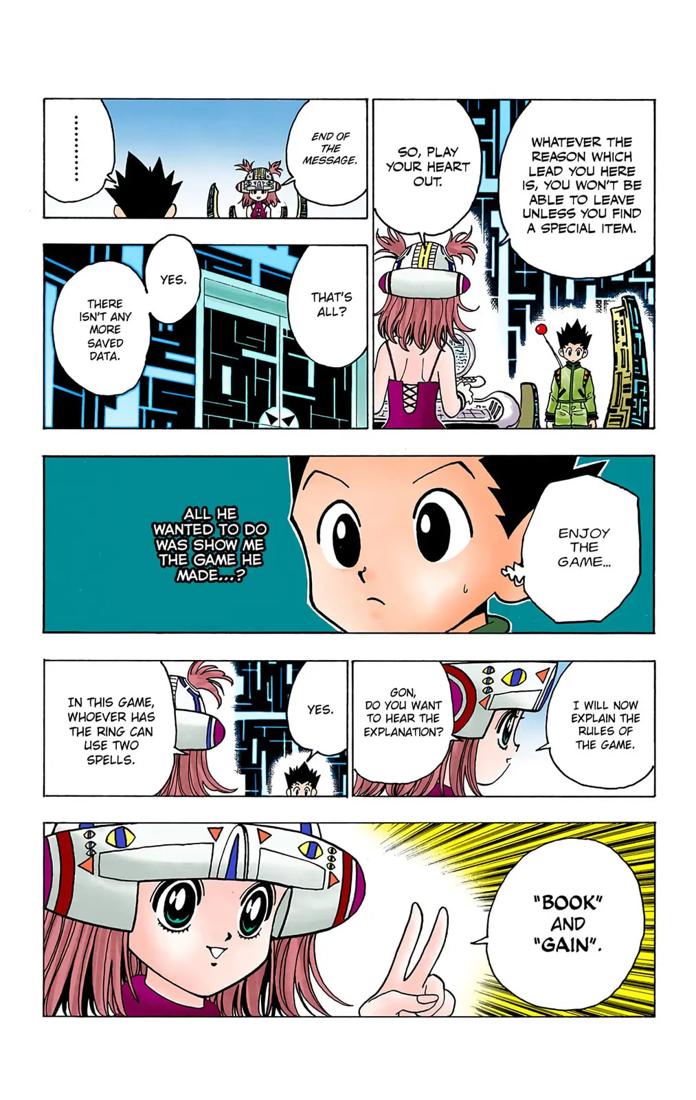 Hunter x Hunter Colored Manga, chapter 127, page 4