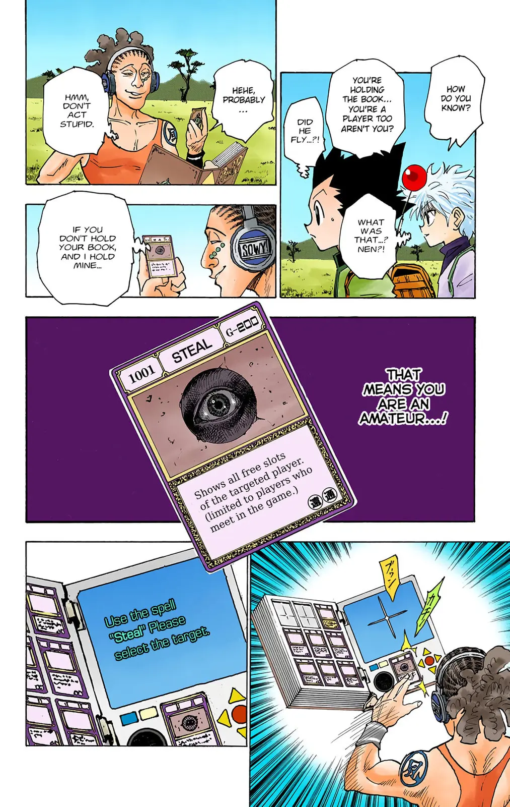 Hunter x Hunter Colored Manga, chapter 128, page 12