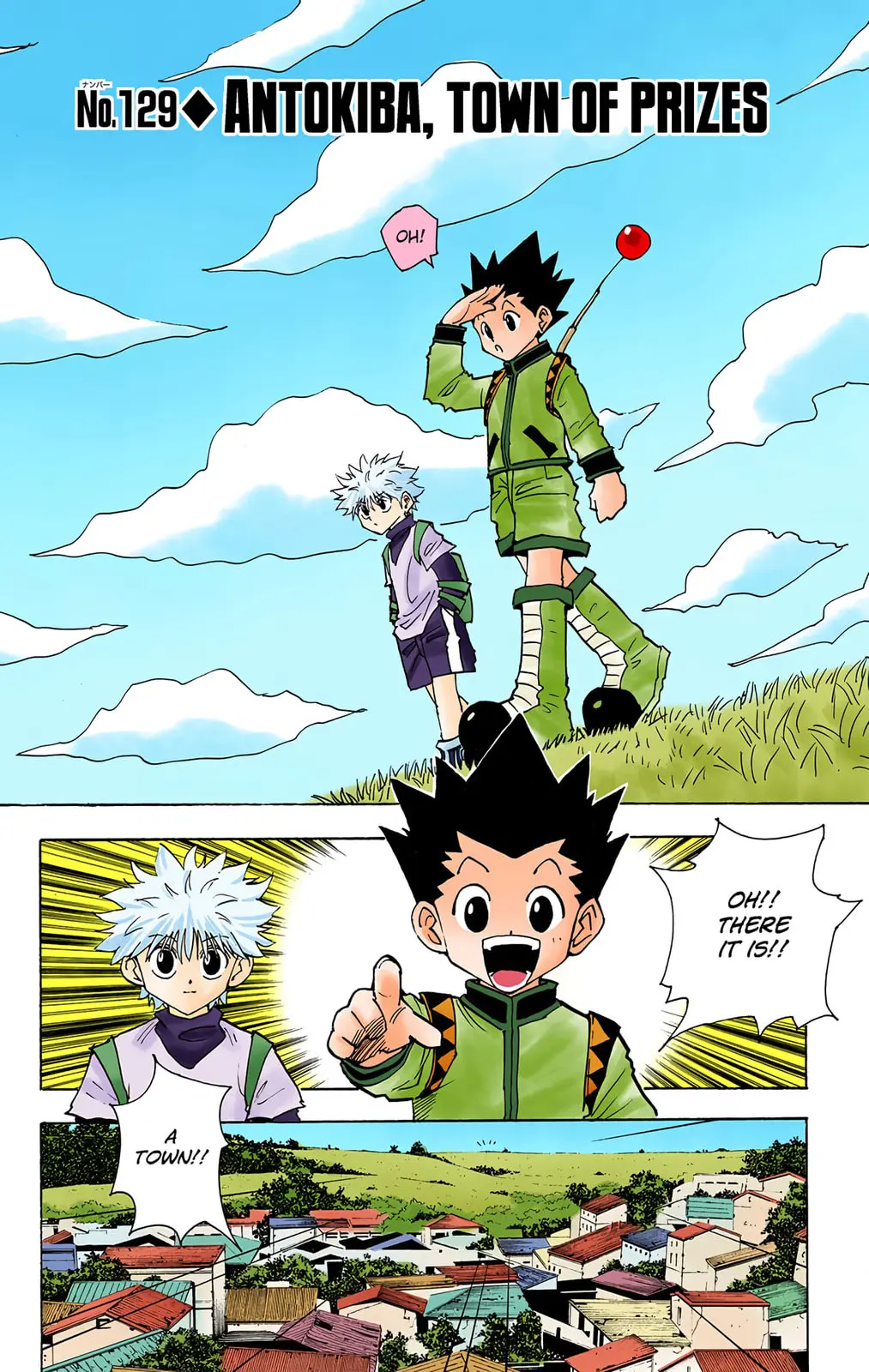 Hunter x Hunter Colored Manga, chapter 129, page 2