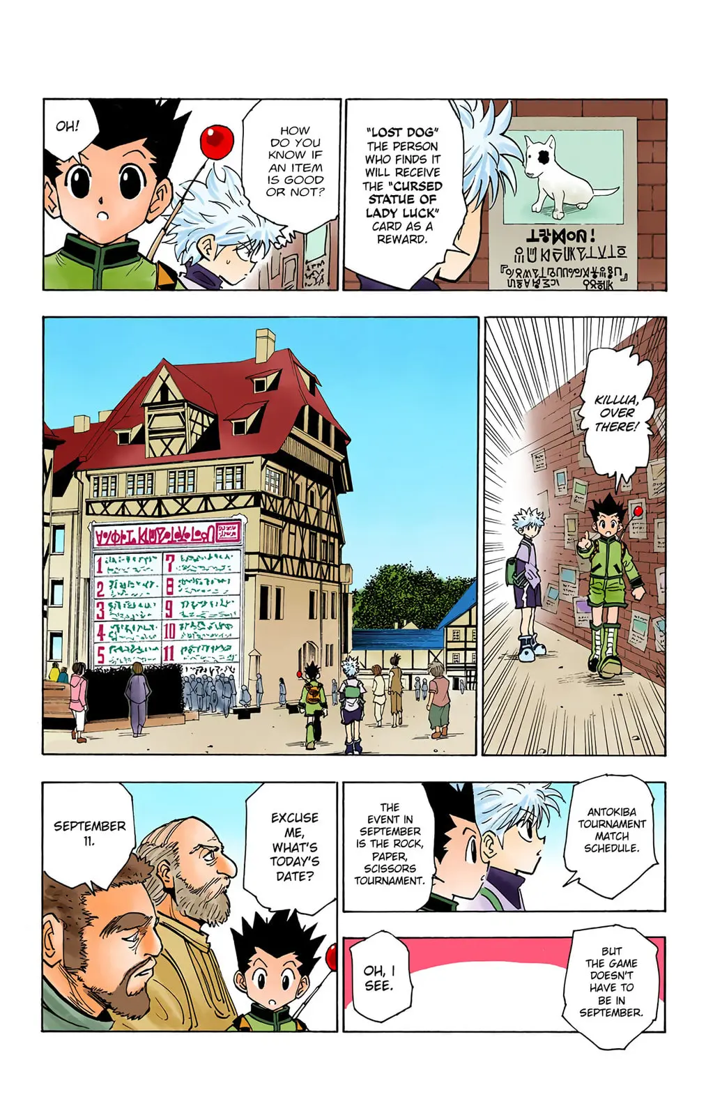 Hunter x Hunter Colored Manga, chapter 129, page 5