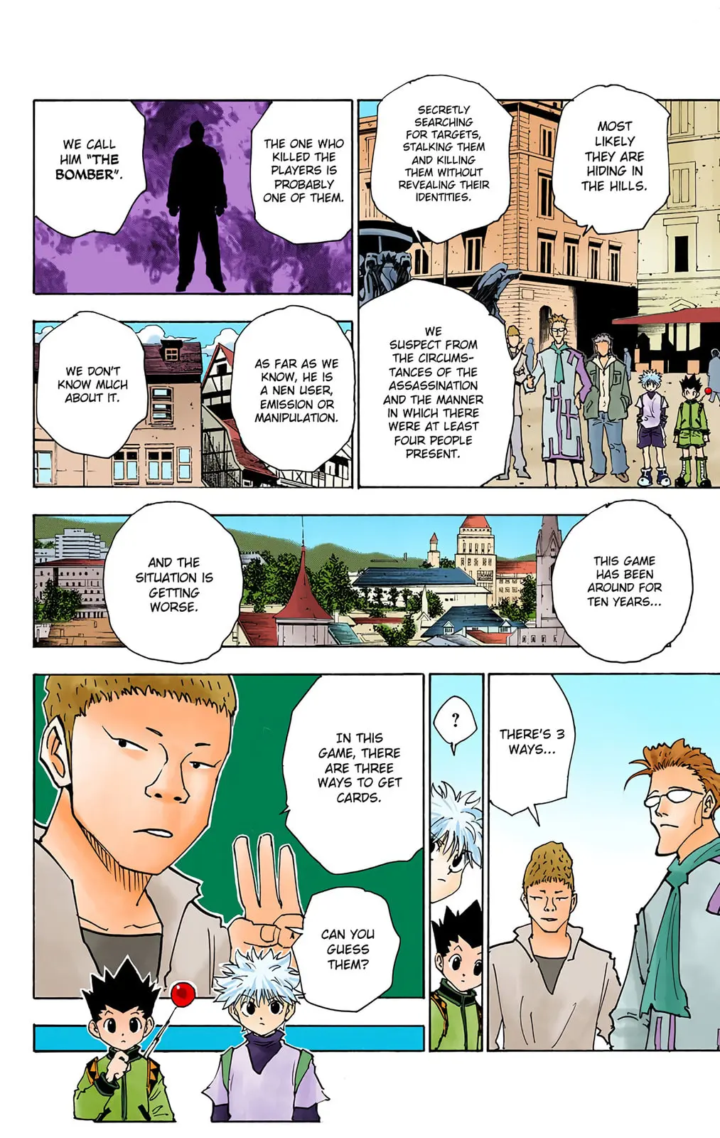 Hunter x Hunter Colored Manga, chapter 130, page 7
